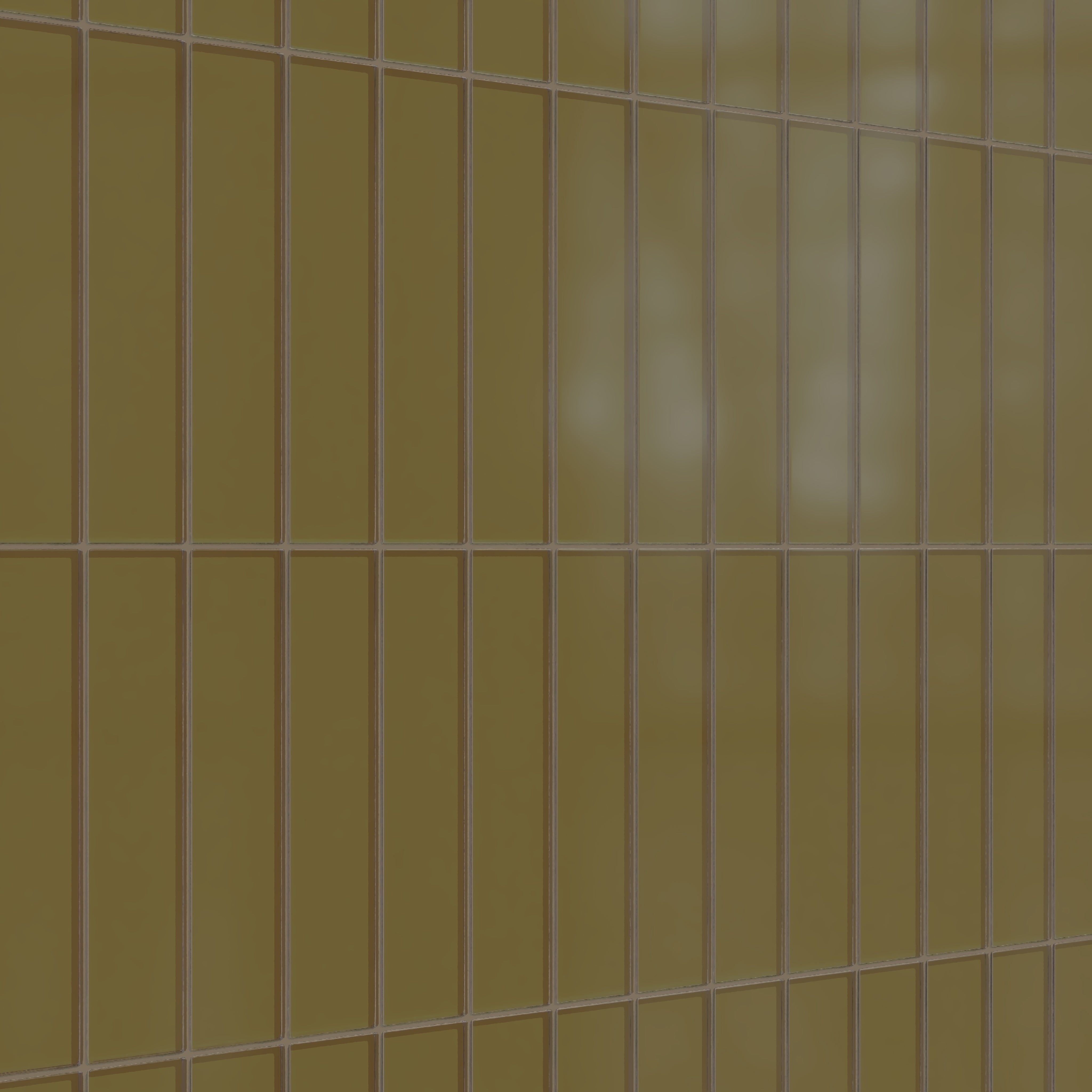 3x12 Glass Tile in Merlin Matte