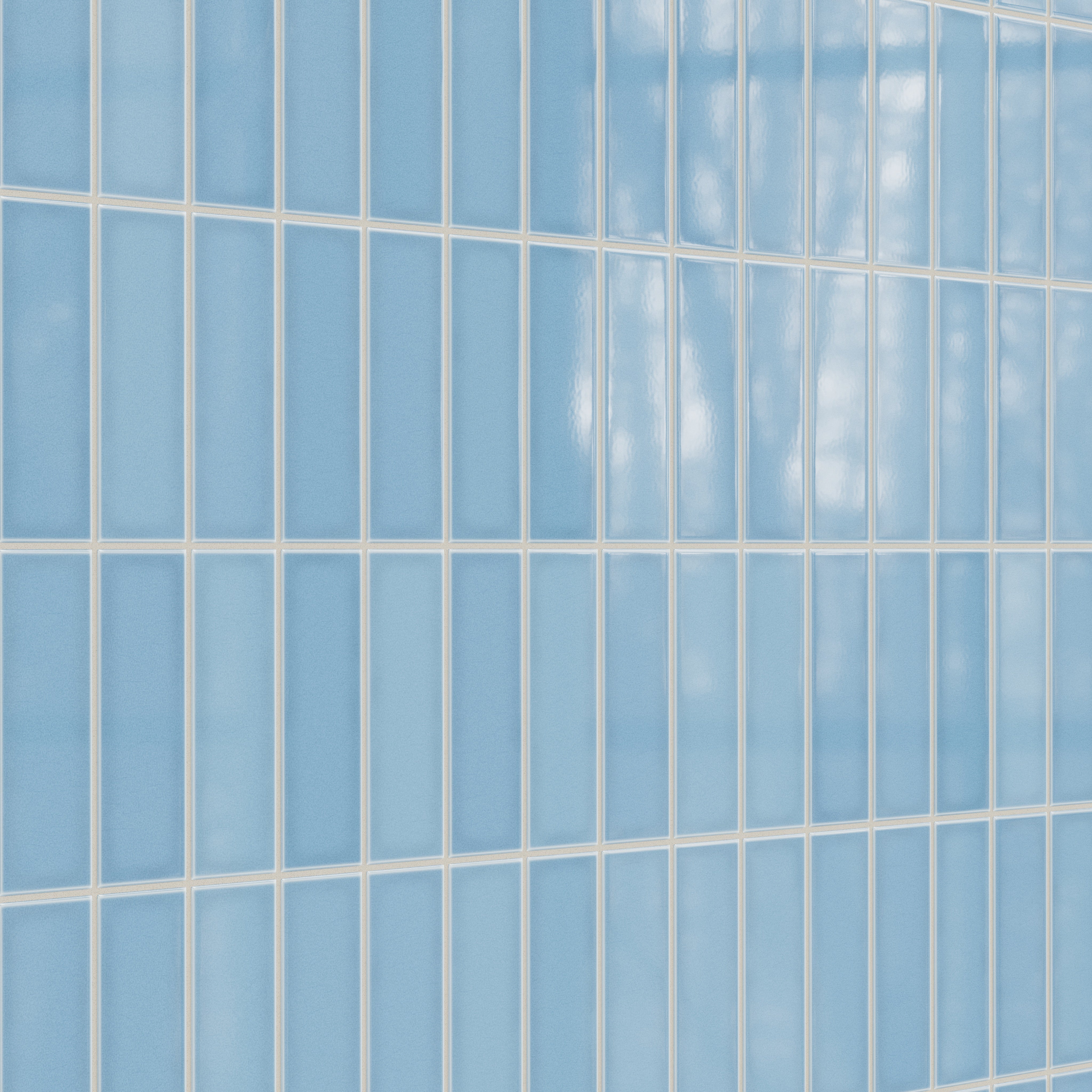 3x9 Original Ceramic Tile in Caribbean Sea Gloss