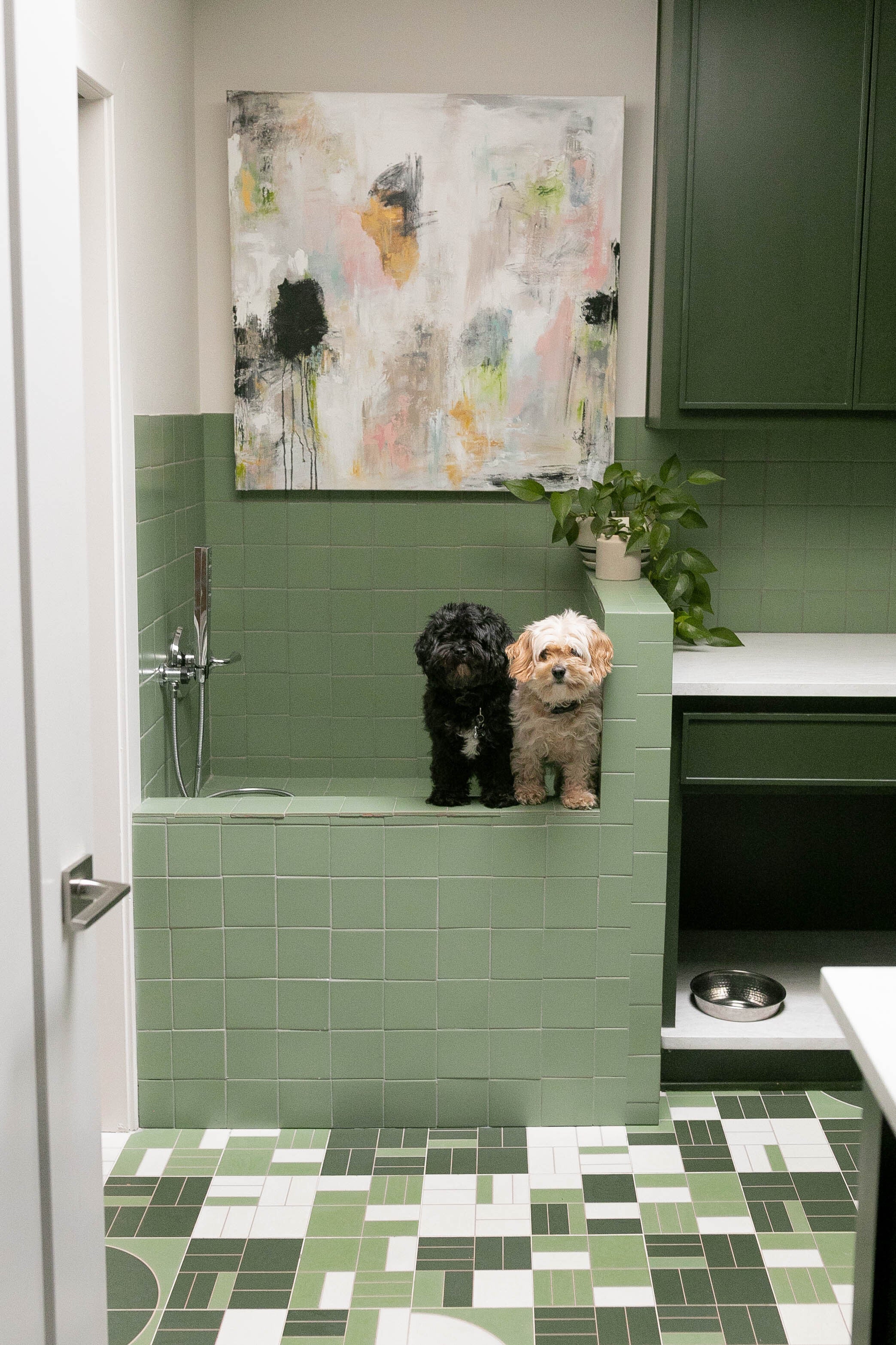4x4 Original Ceramic Tile in Sea Green Matte