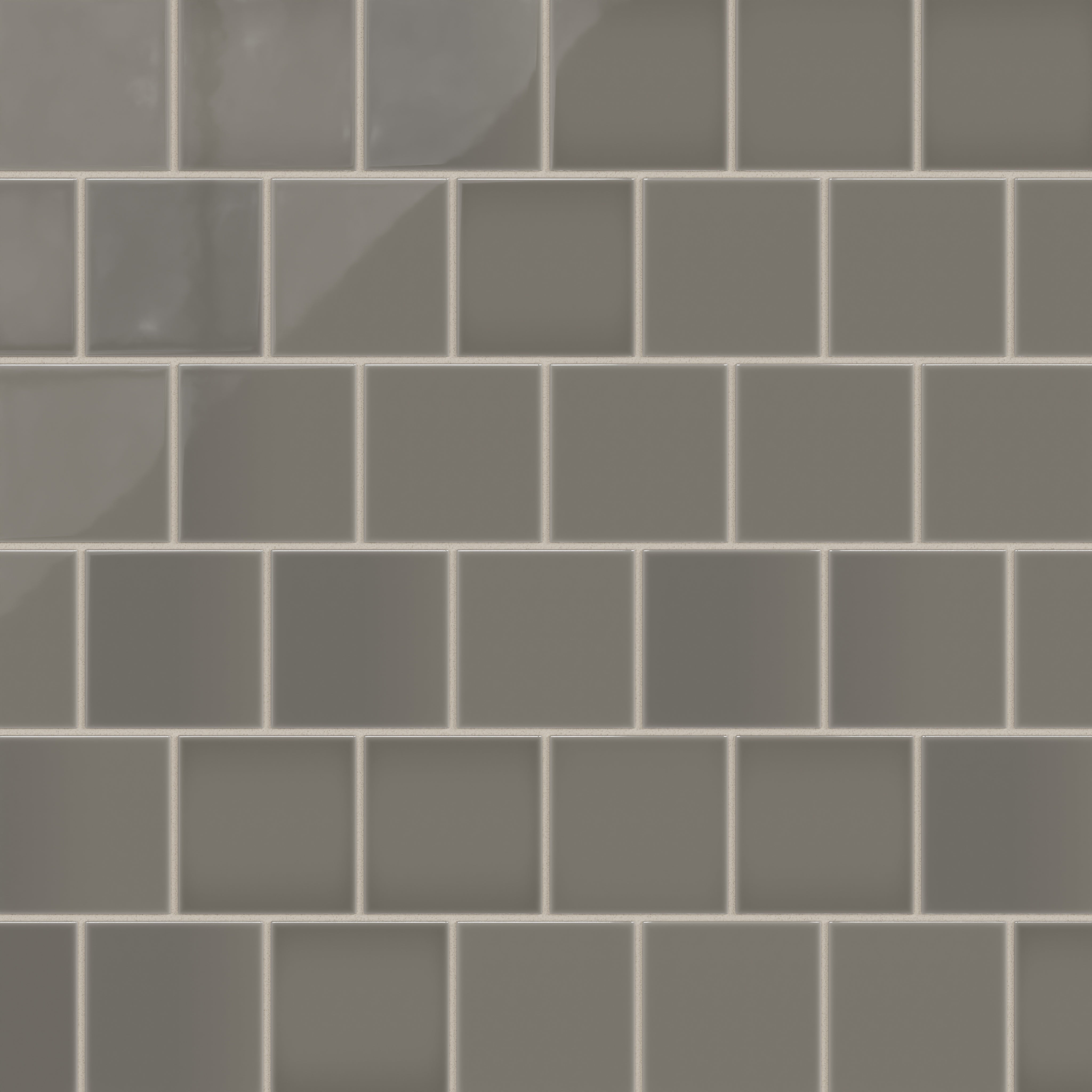 4x4 Natural Press Ceramic Tile in Timberline Gloss