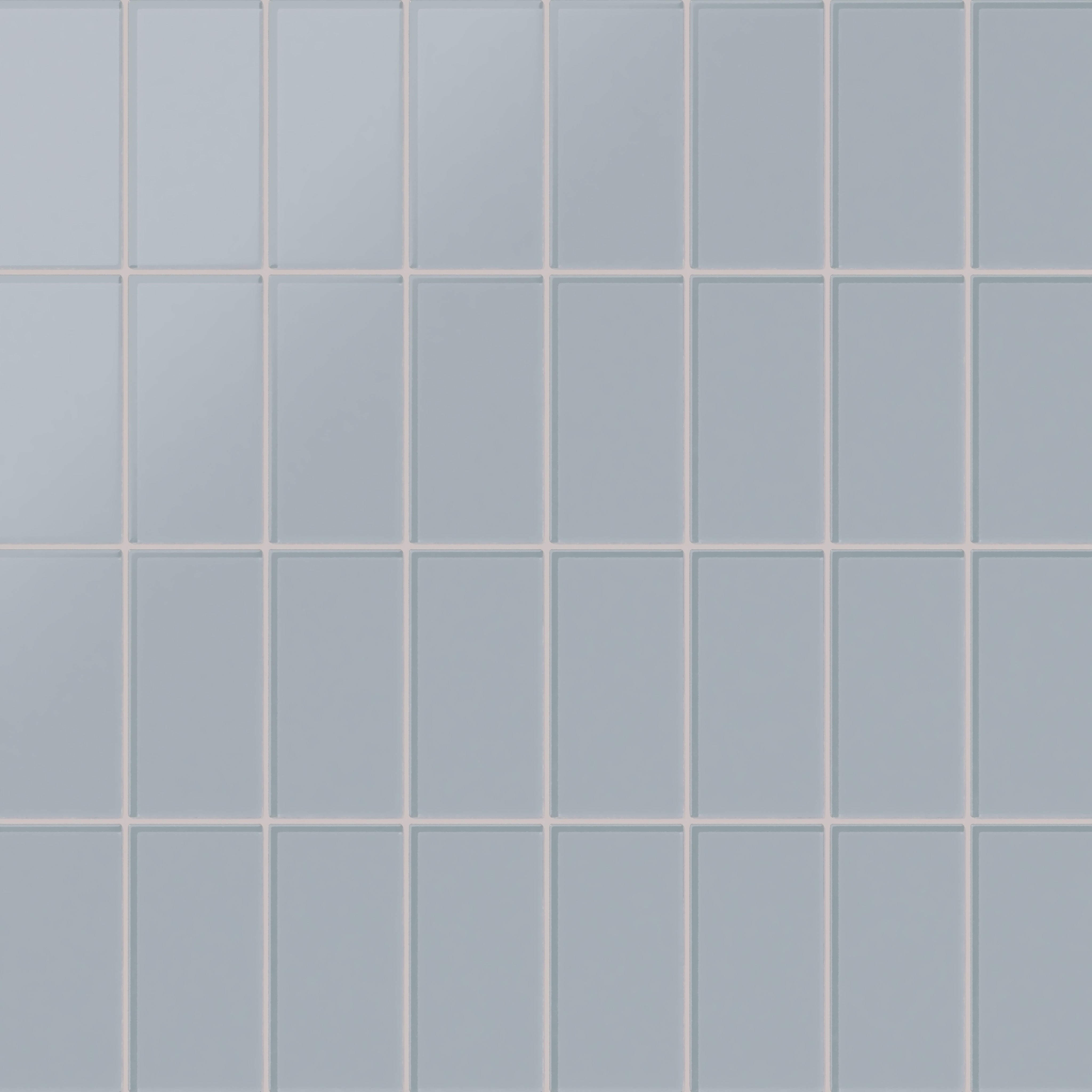 3x6 Glass Tile in Pinyon Jay Matte