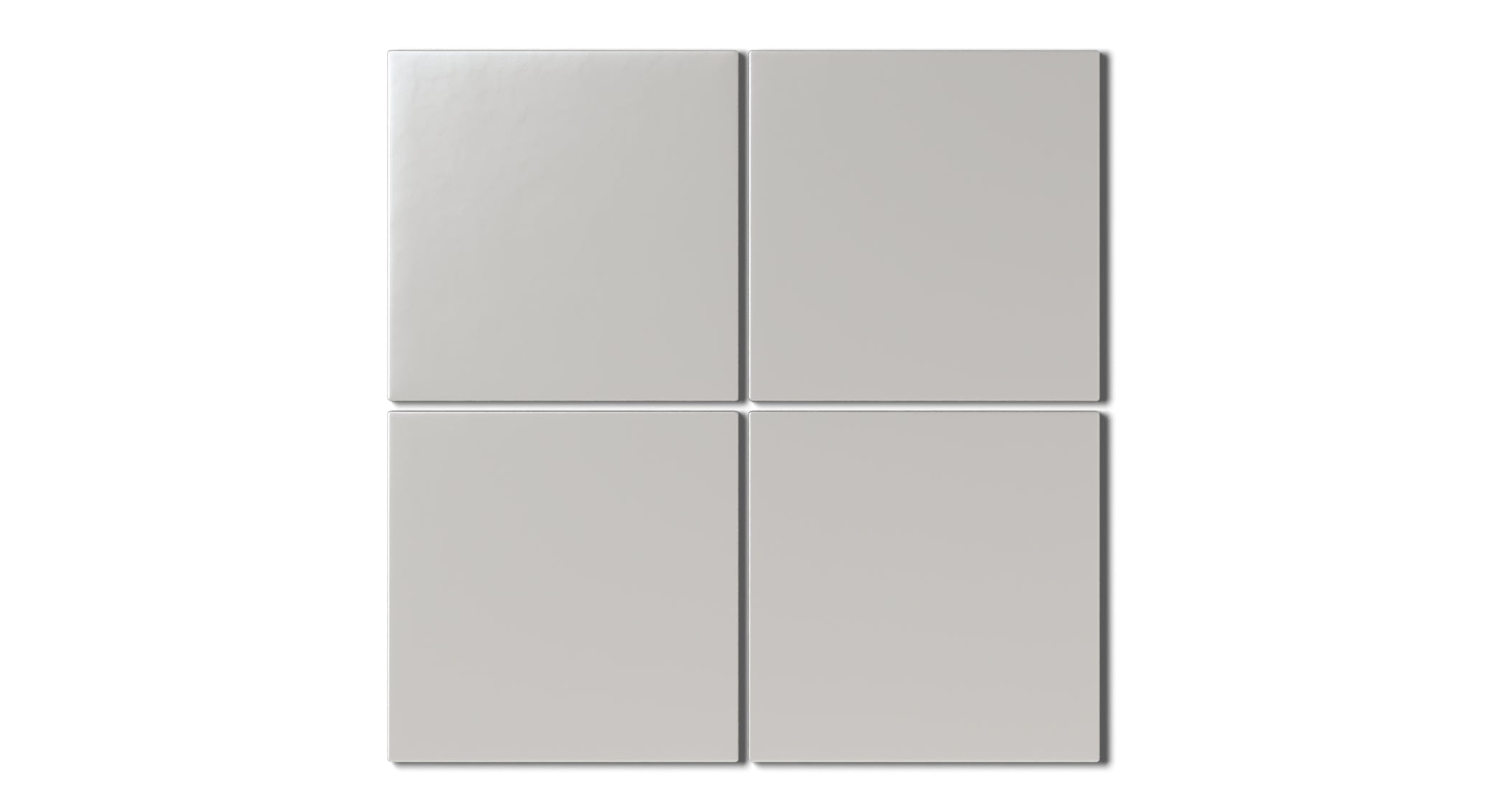 6x6 Natural Press Ceramic Tile in Titanium Grey Matte