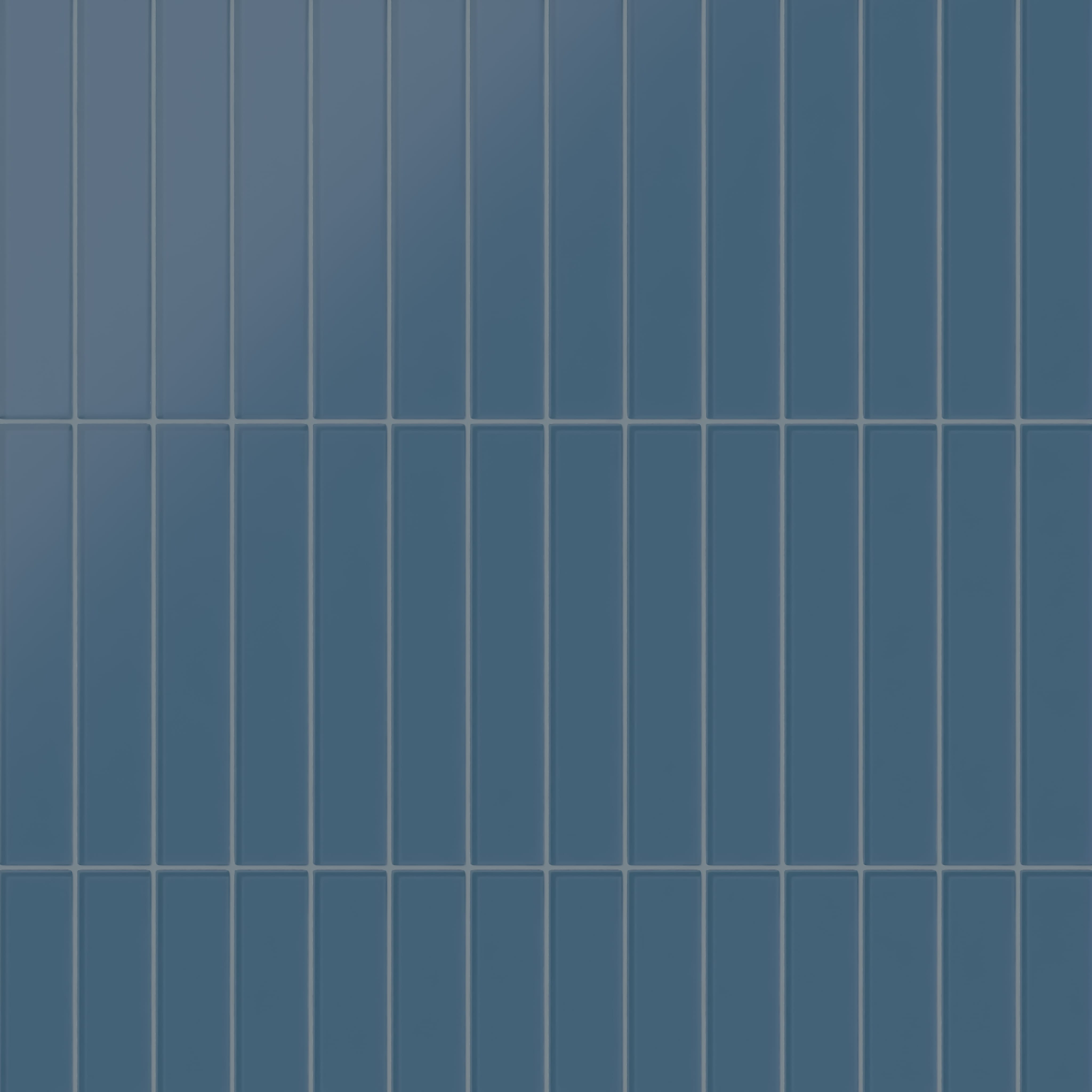 Factory Sale 2x12 Glass Tile in Blue Jay Matte