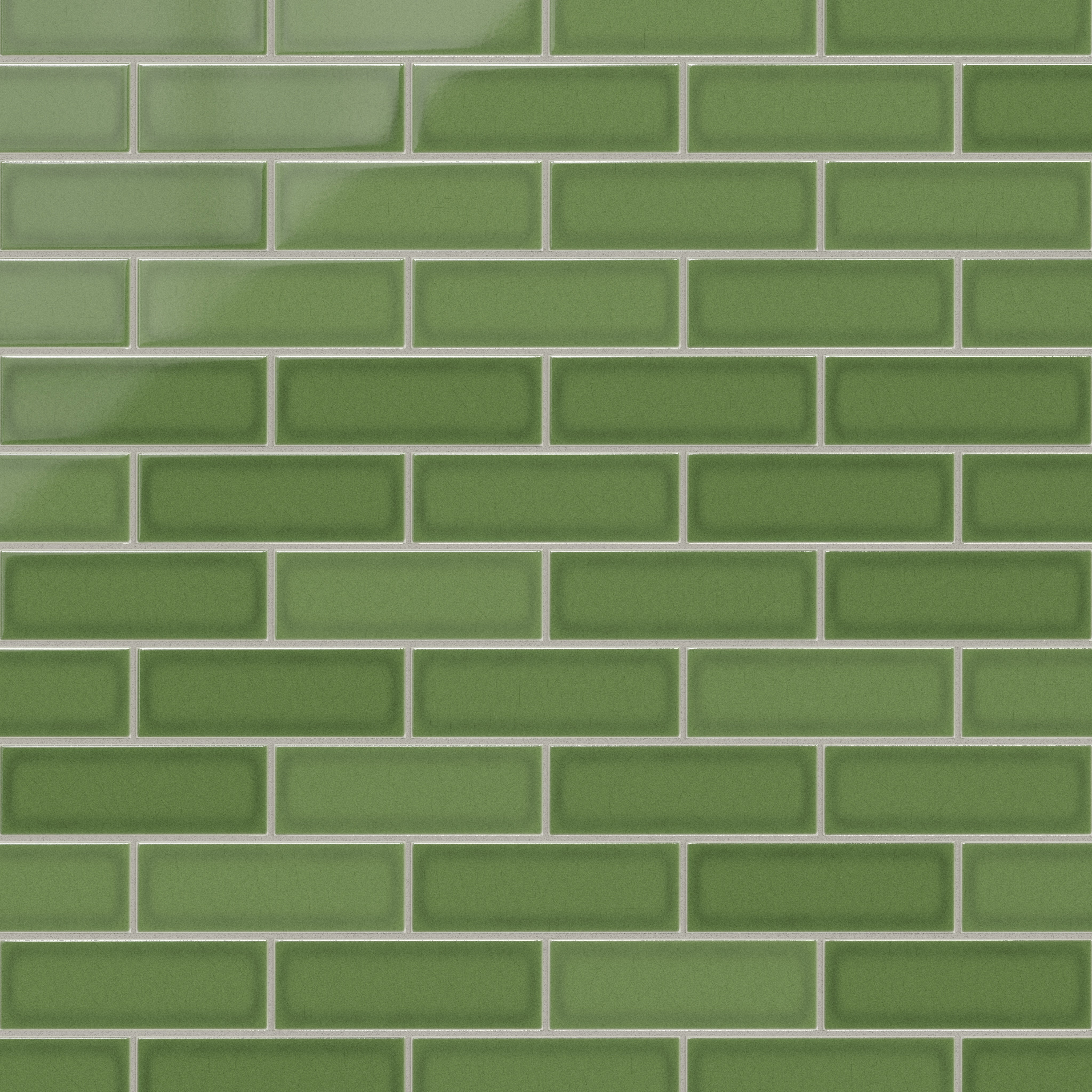 3x9 Original Ceramic Tile in Kelp Gloss