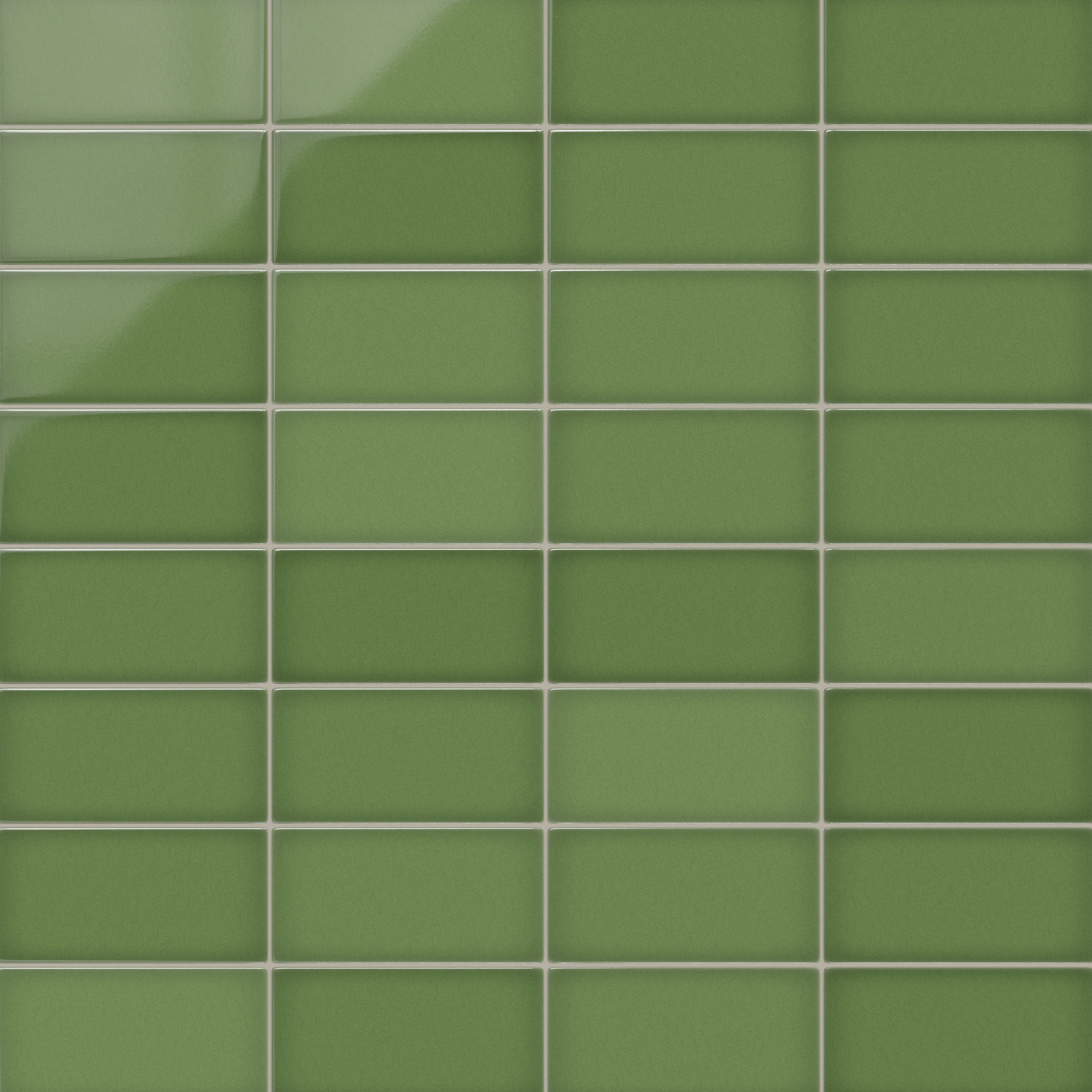 6x12 Original Ceramic Tile in Kelp Gloss