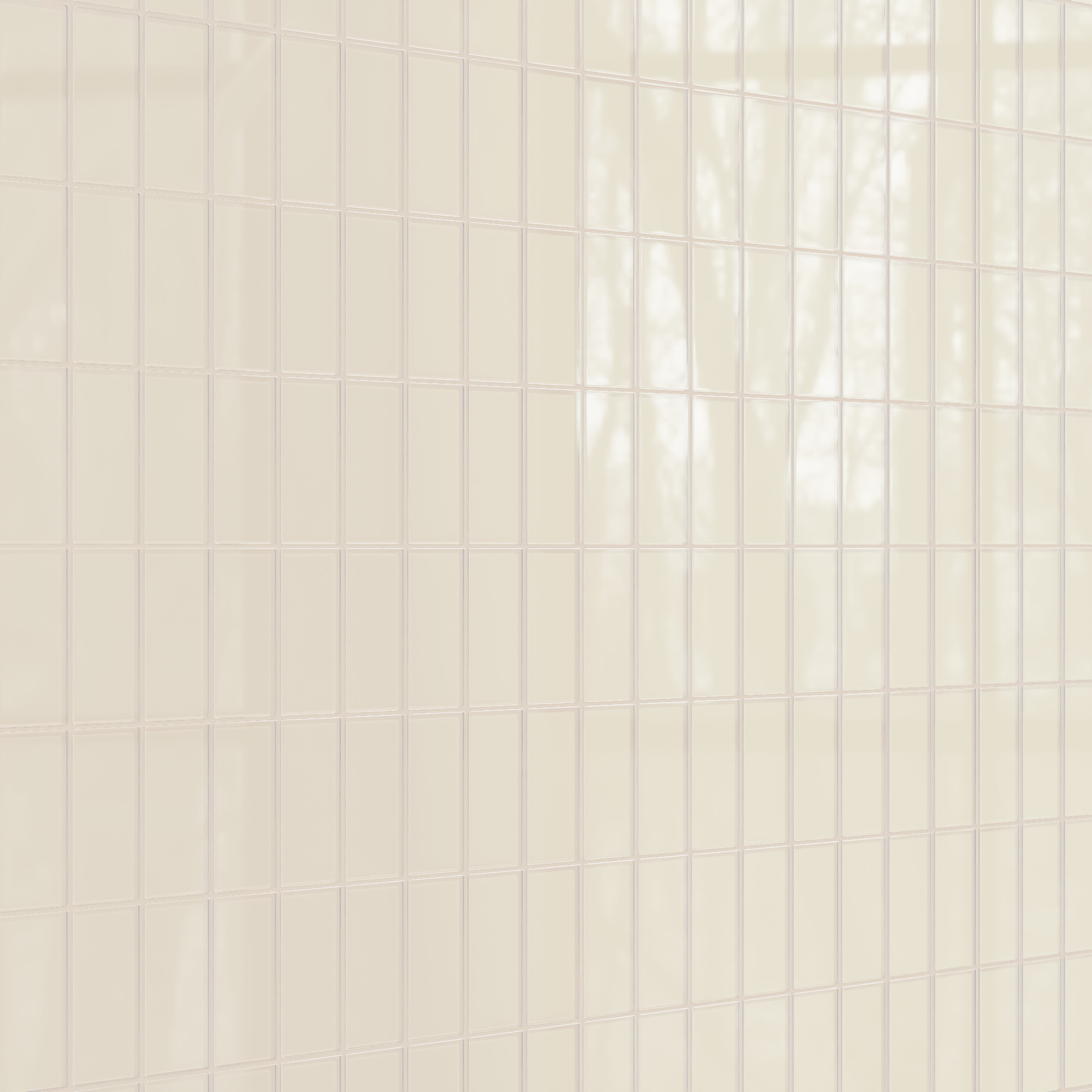 3x6 Glass Tile in Sparrow Gloss