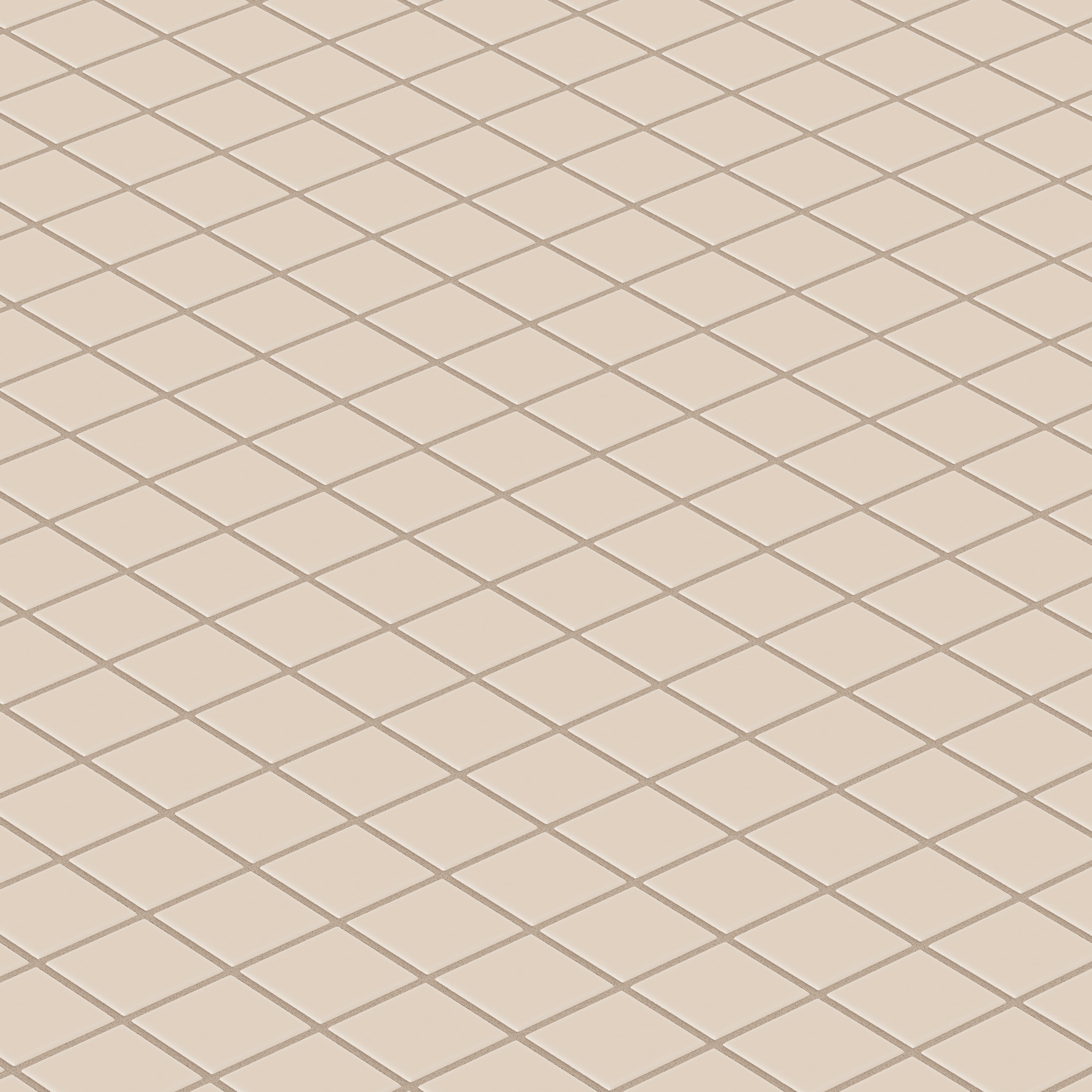 2x2 Straight Set Sheeted Original Ceramic Mosaic Tile in Sweet Pea Matte