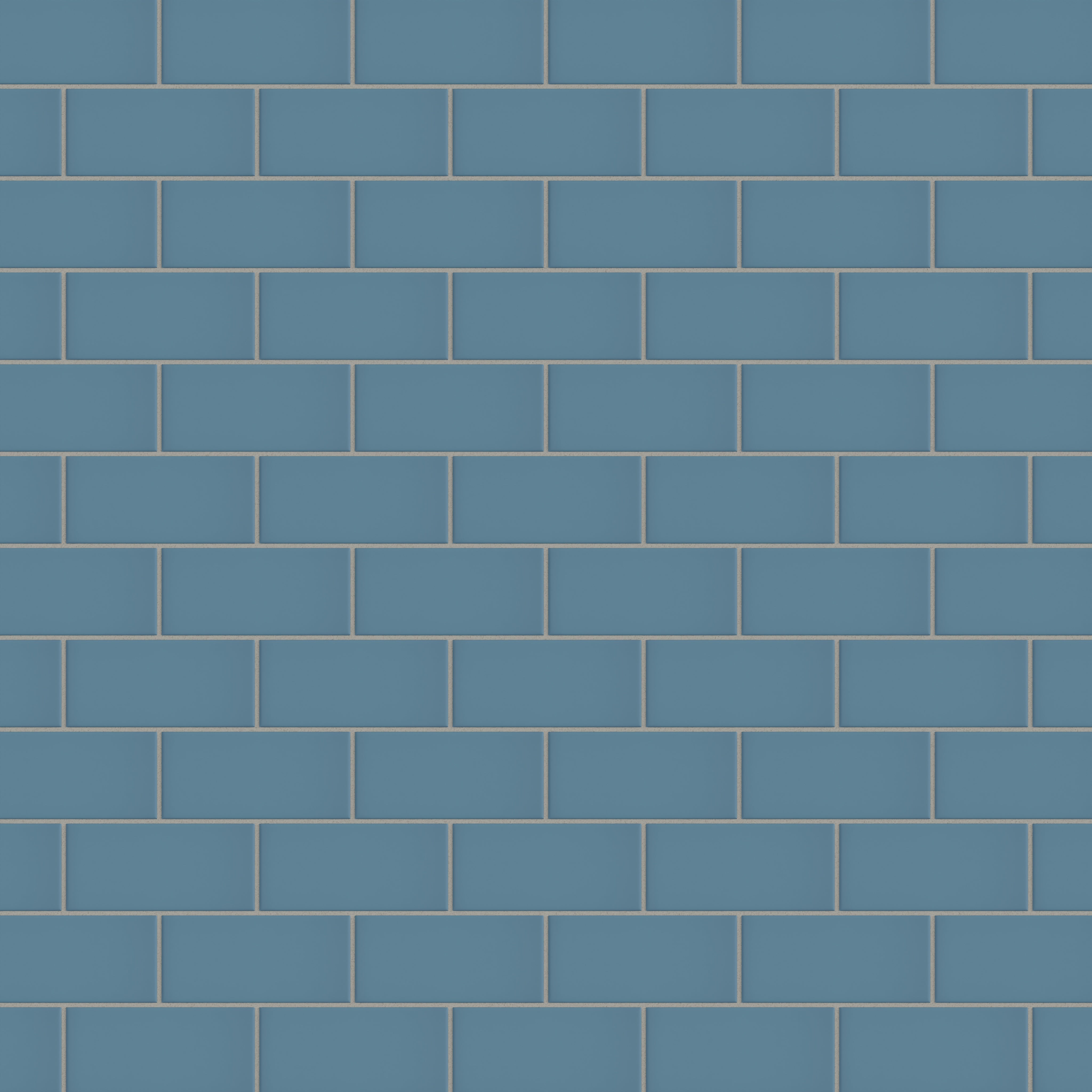 3x6 Natural Press Ceramic Tile in Azurite Matte