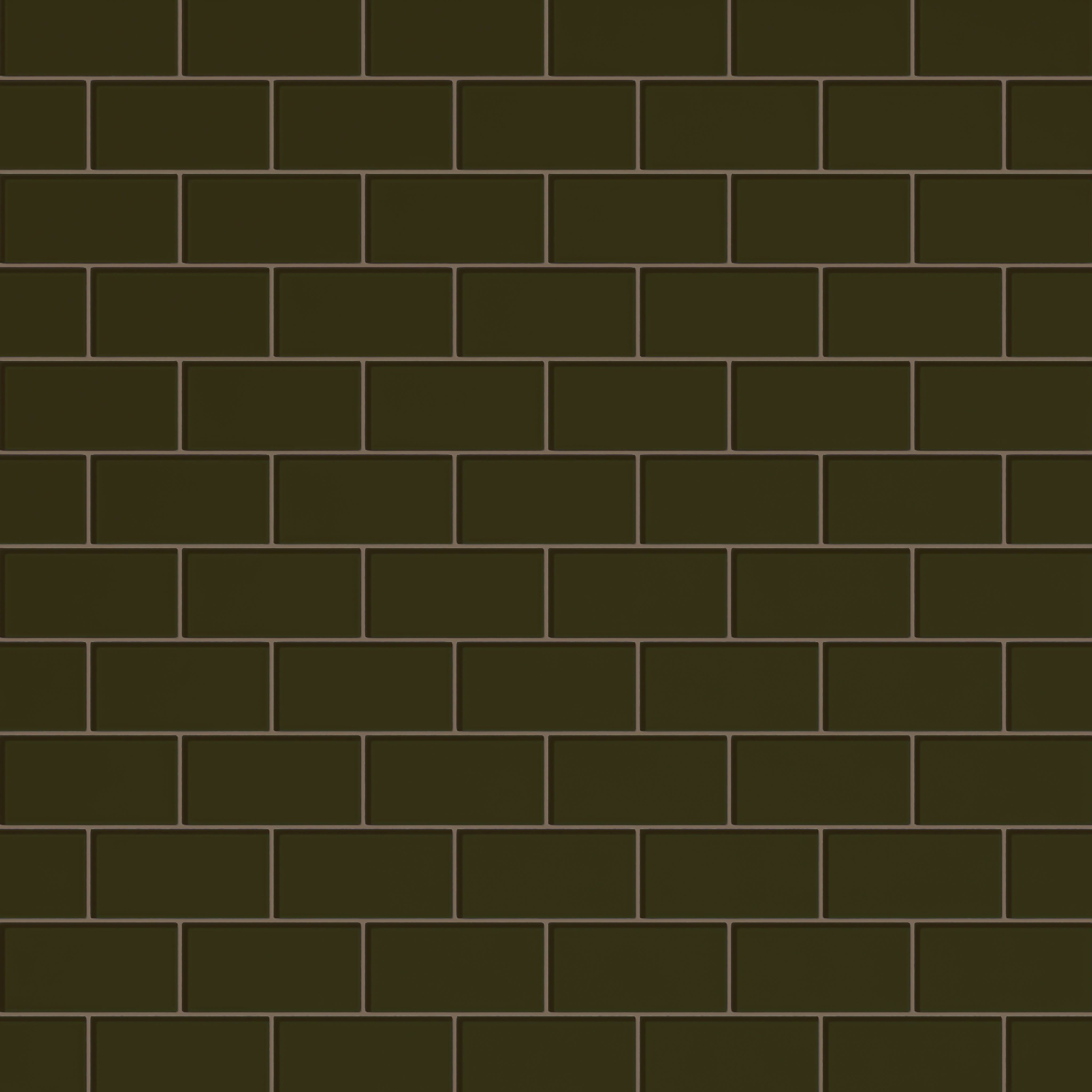 3x6 Glass Tile in Catbird Gloss