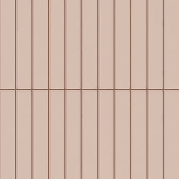 2x12 Glass Tile in Rosy Finch Gloss
