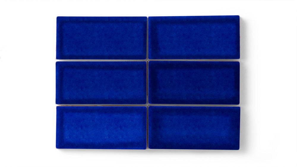 3x6 Original Ceramic Tile in Azul Gloss