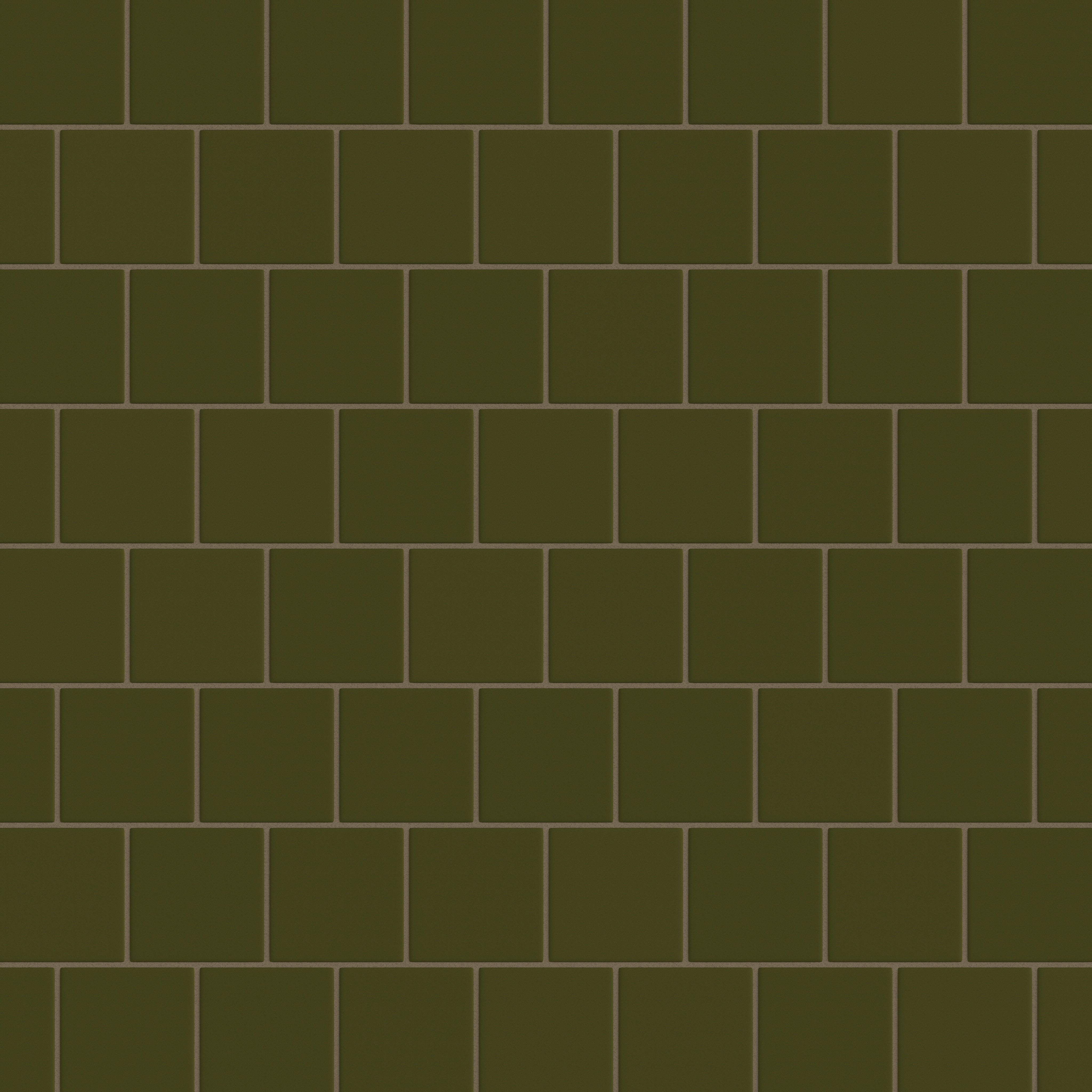 4x4 Original Ceramic Tile in Bonsai Matte