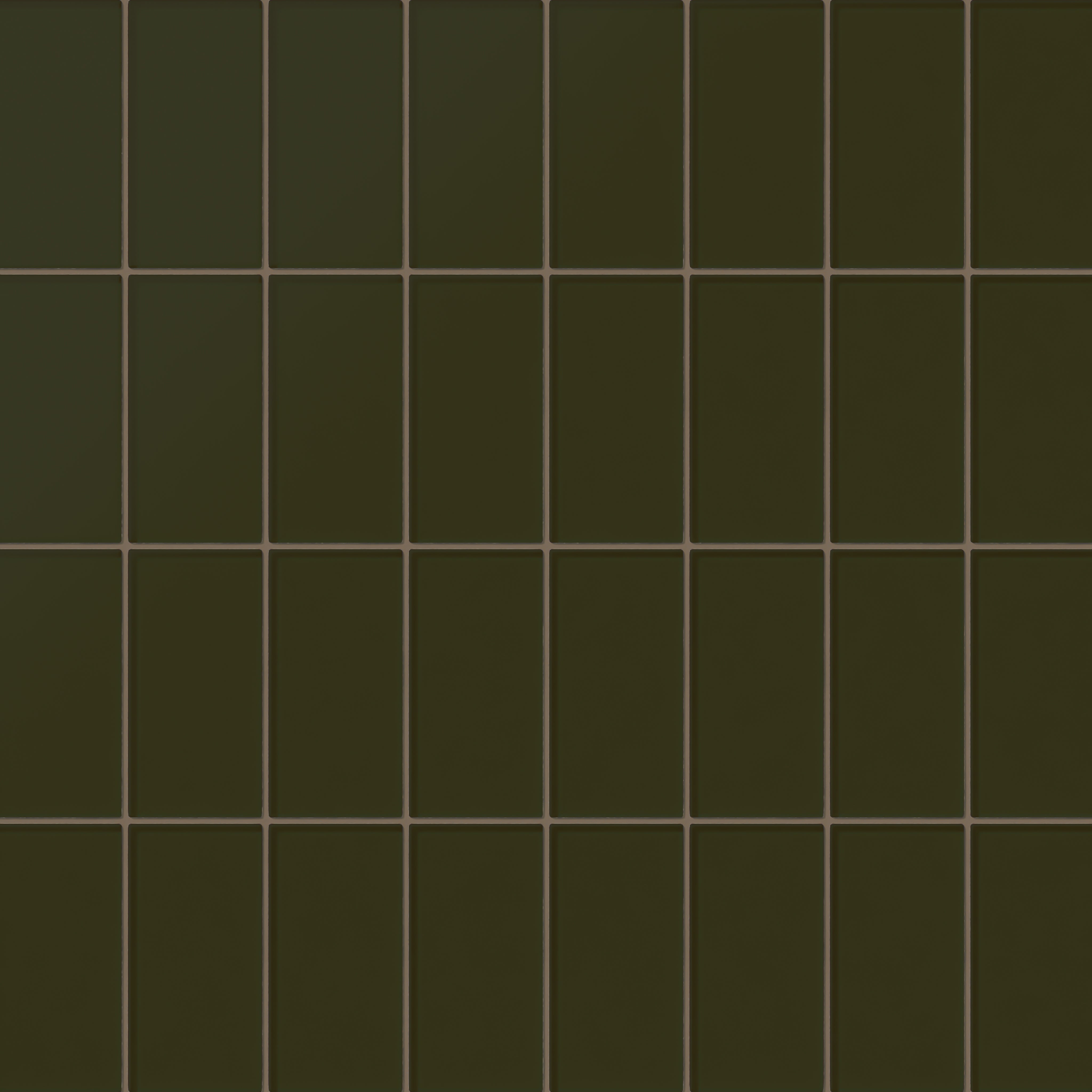 3x6 Glass Tile in Catbird Matte