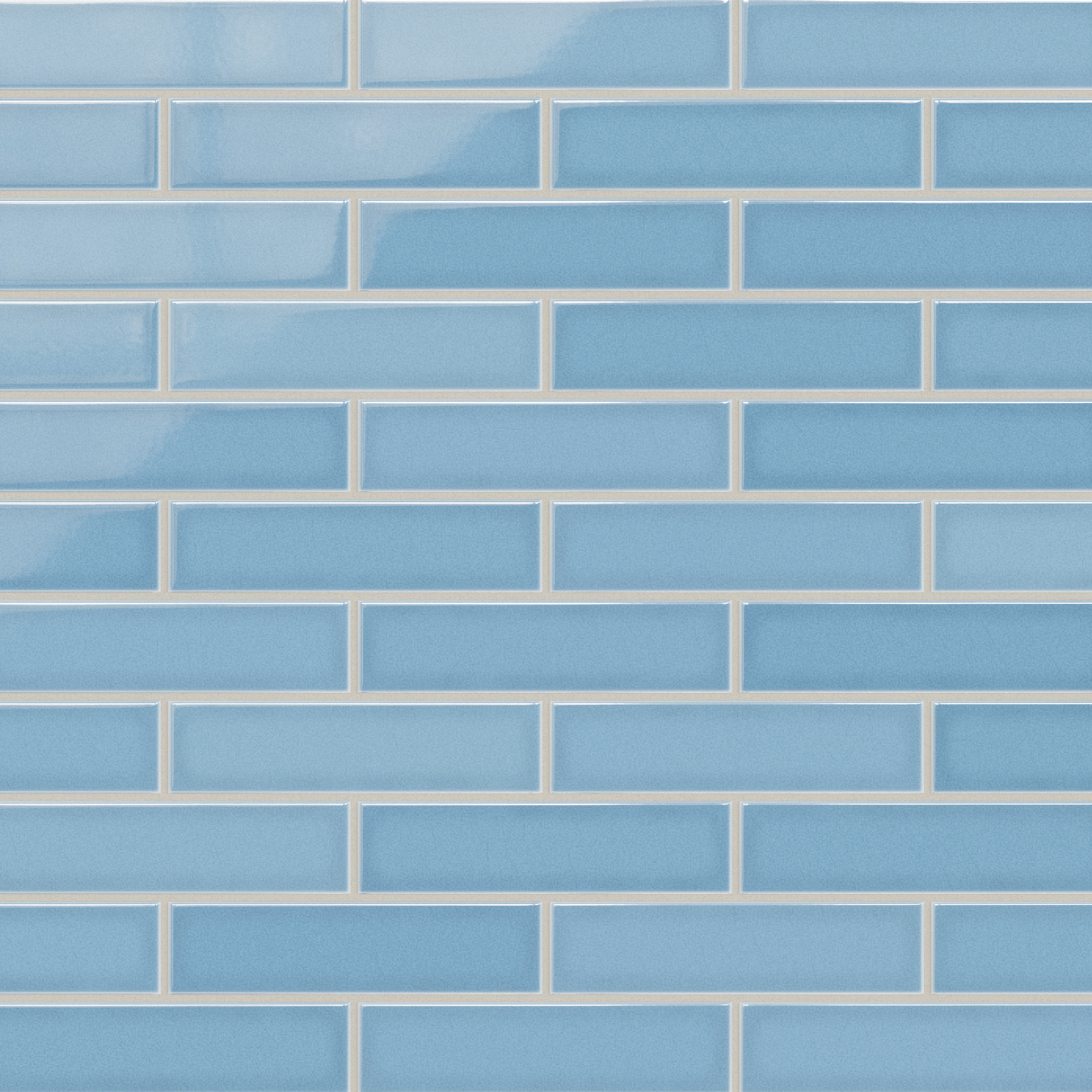 2x8 Original Ceramic Tile in Caribbean Sea Gloss