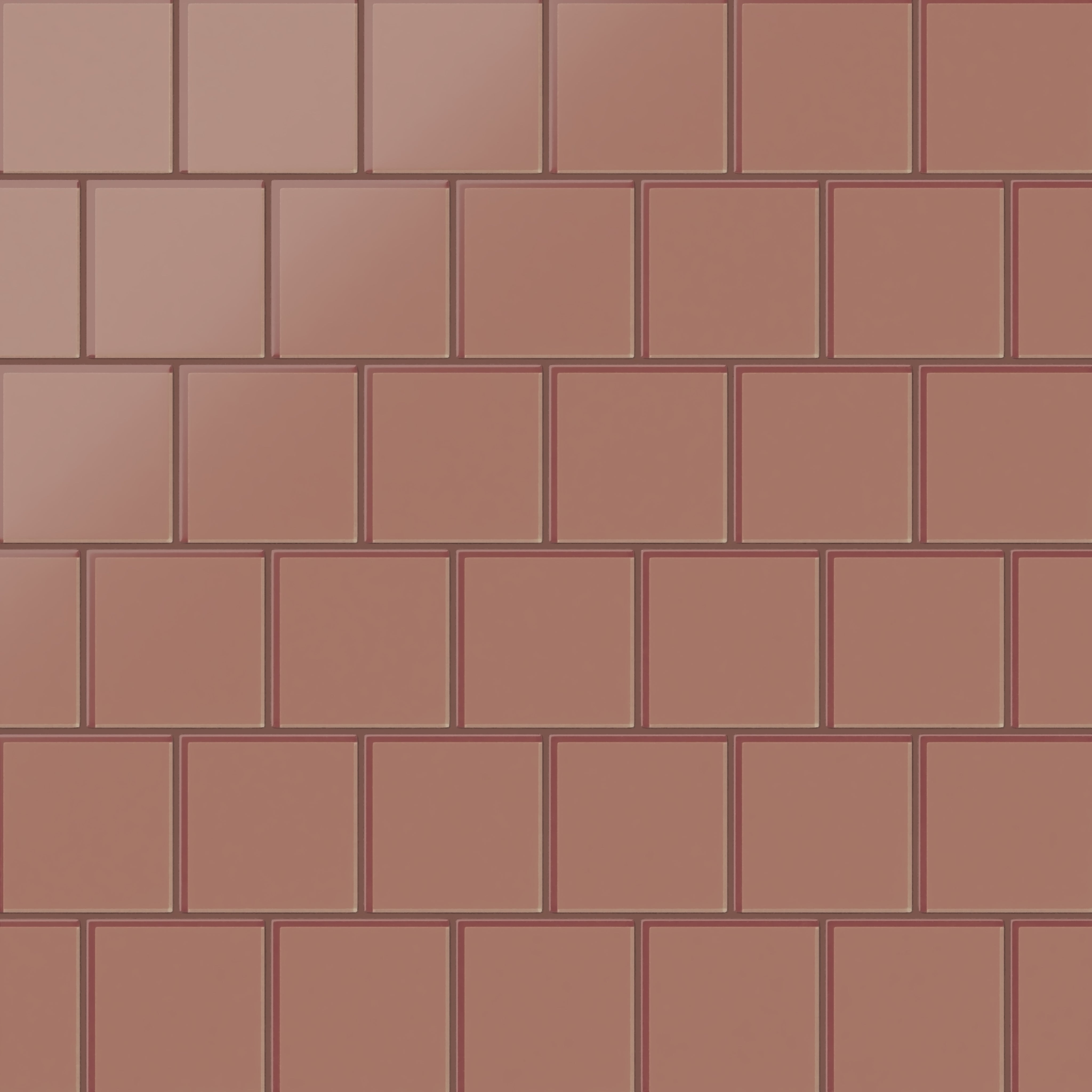 4x4 Glass Tile in Flicker Matte
