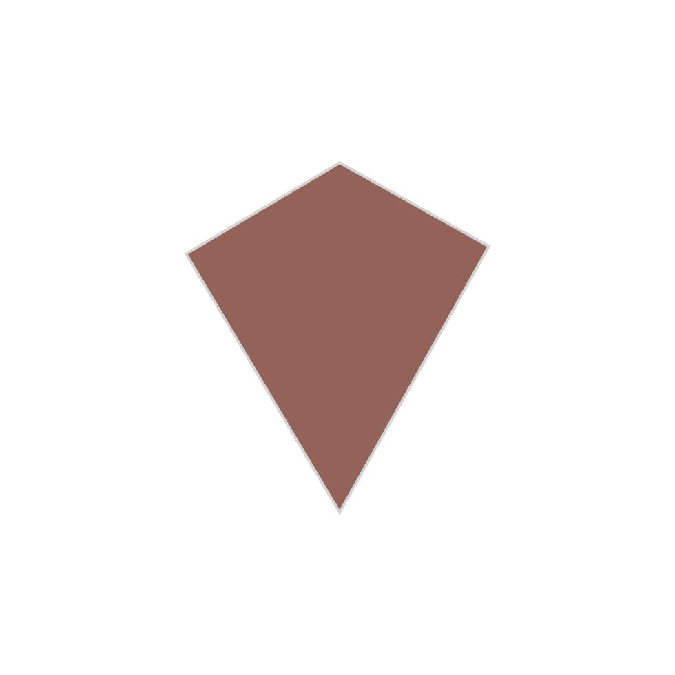Hexite Original Ceramic Tile in Mauve Matte