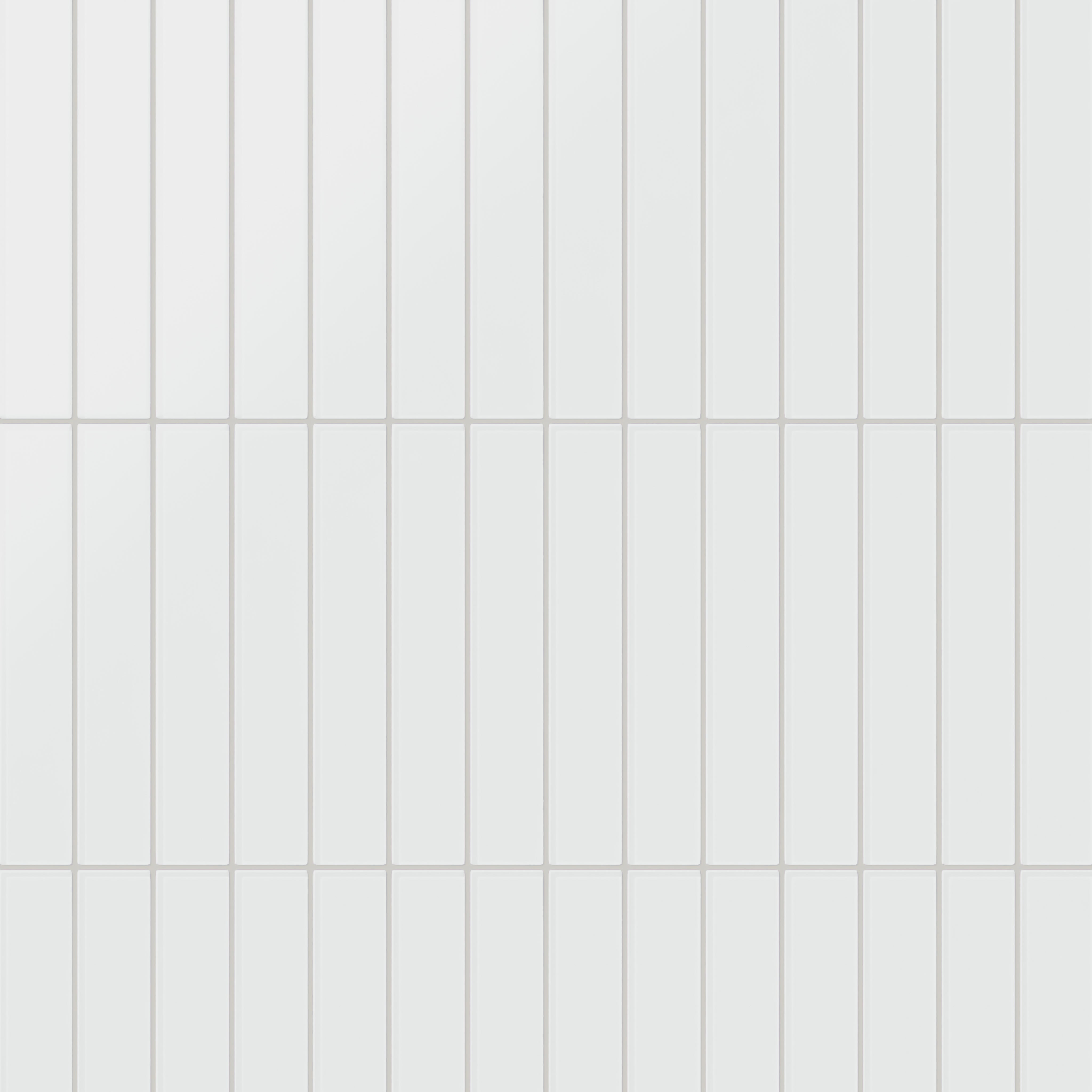 2x12 Glass Tile in Egret Matte