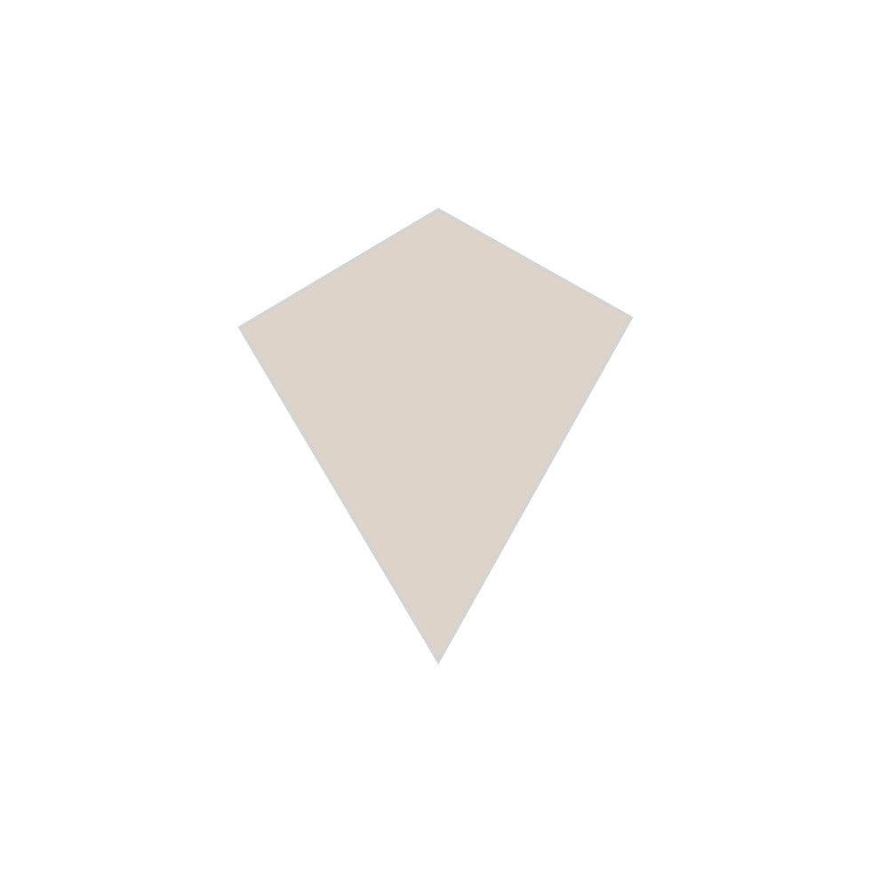 Hexite Original Ceramic Tile in Sand Dune Matte