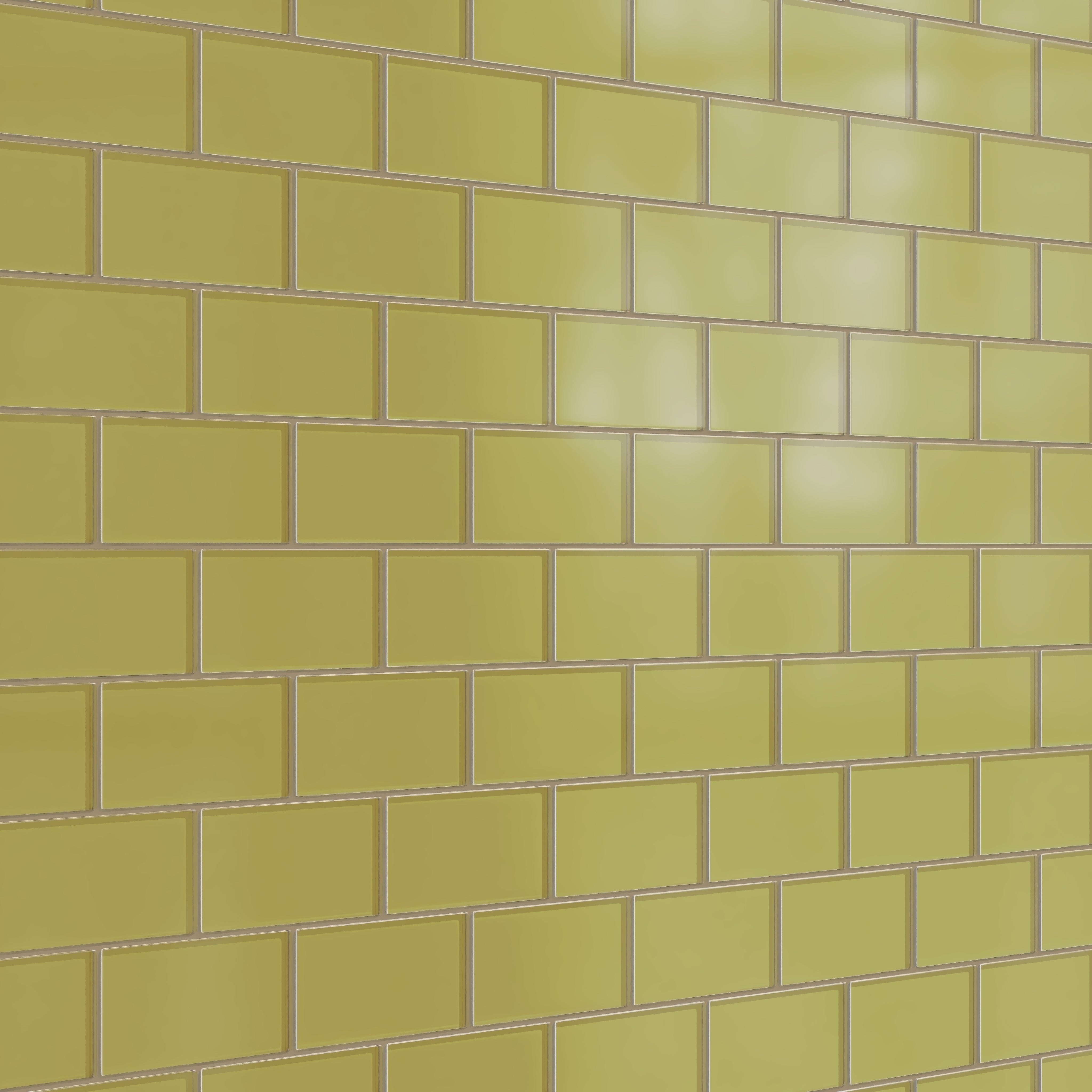 3x6 Glass Tile in Pine Siskin Matte