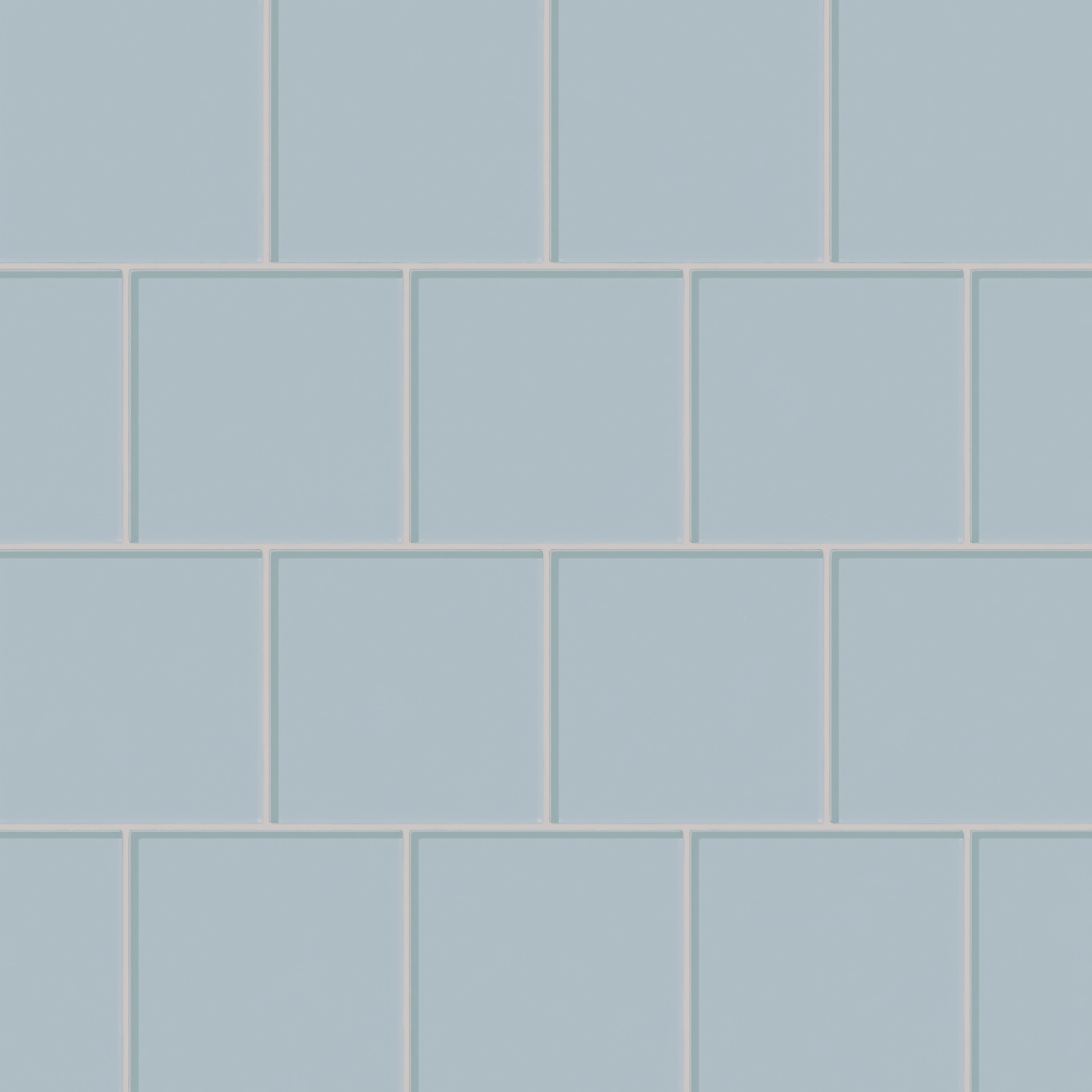 6x6 Glass Tile in Partridge Gloss