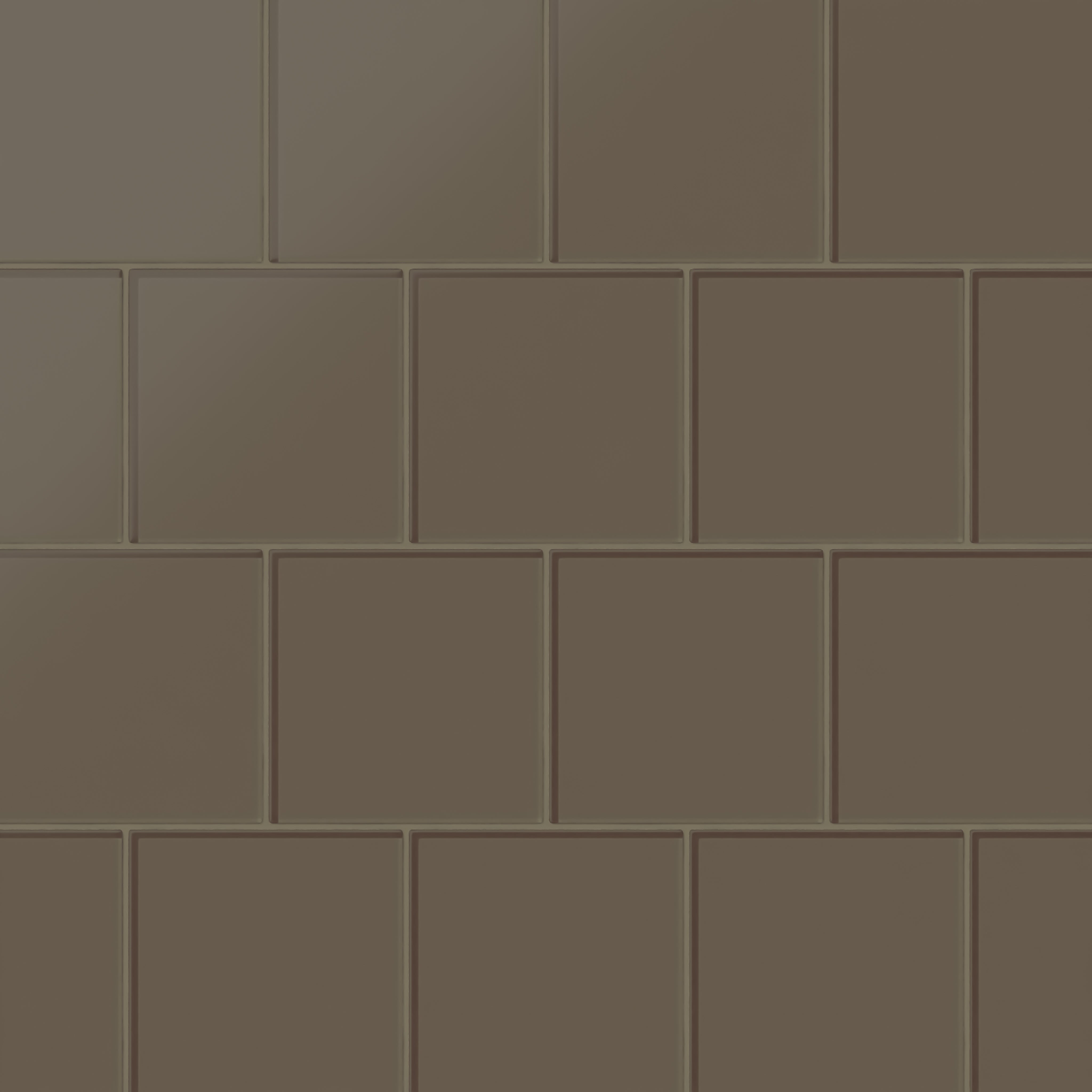 6x6 Glass Tile in Albatross Matte