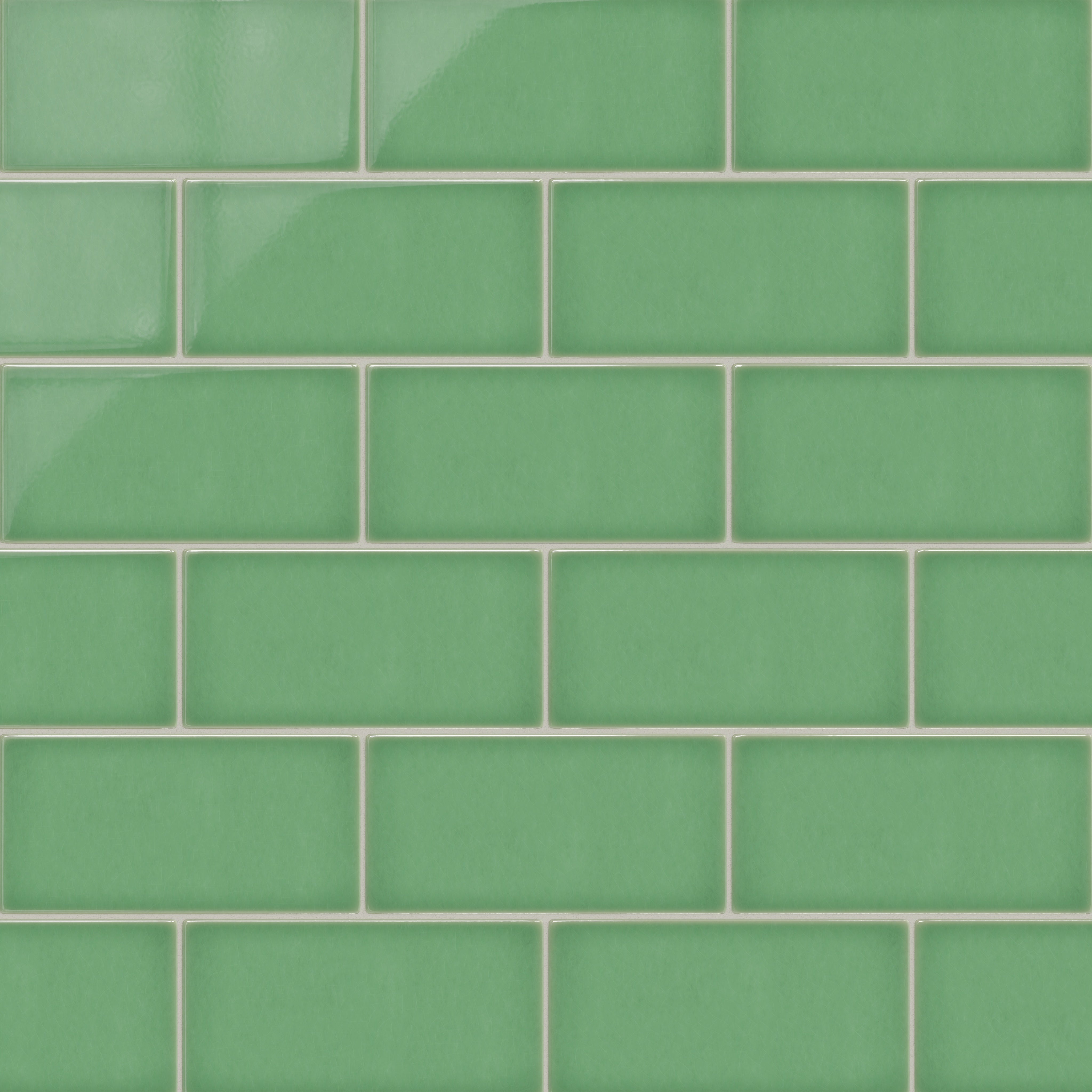 6x12 Original Ceramic Tile in Sea Green Gloss