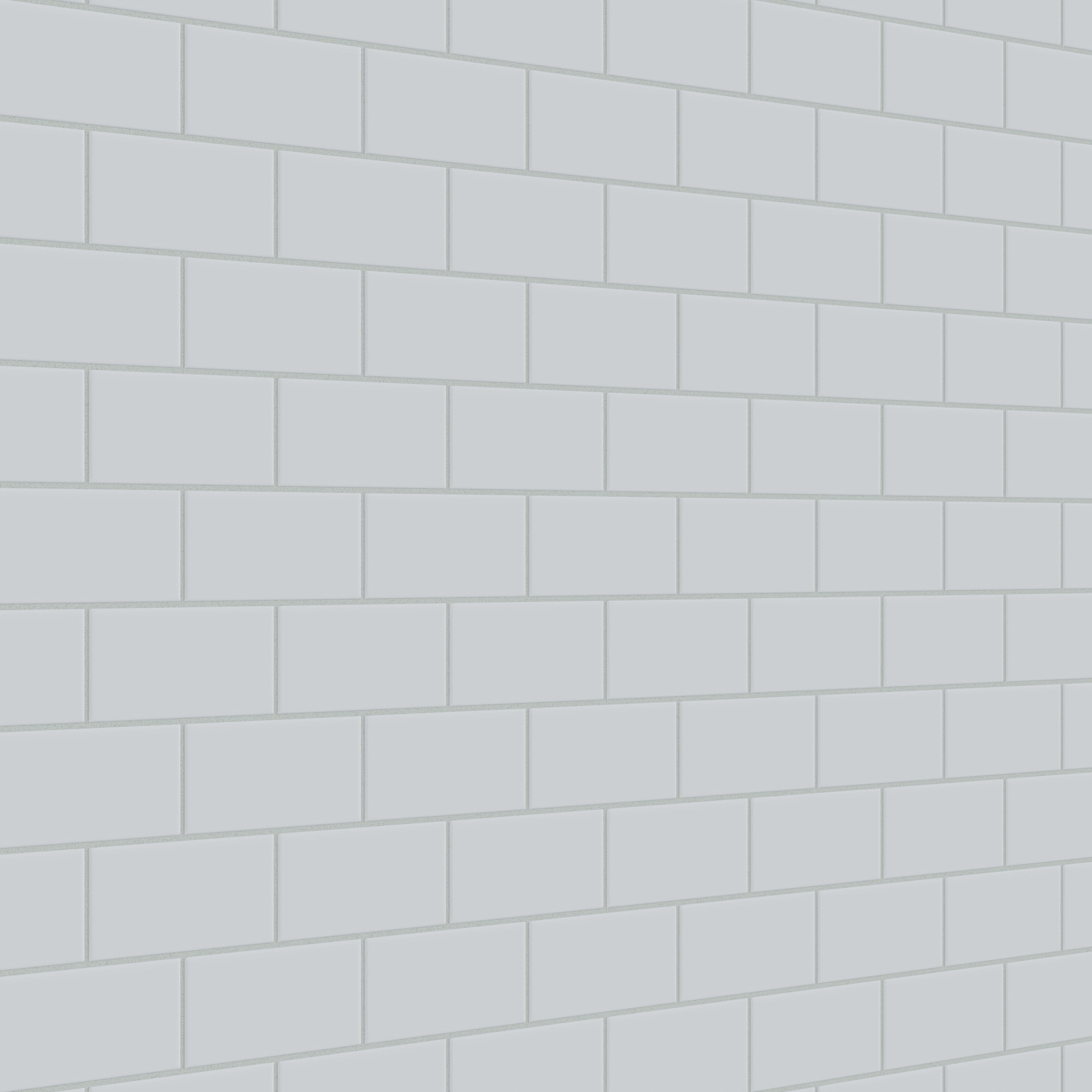 3x6 Natural Press Ceramic Tile in Alberta Blue Matte