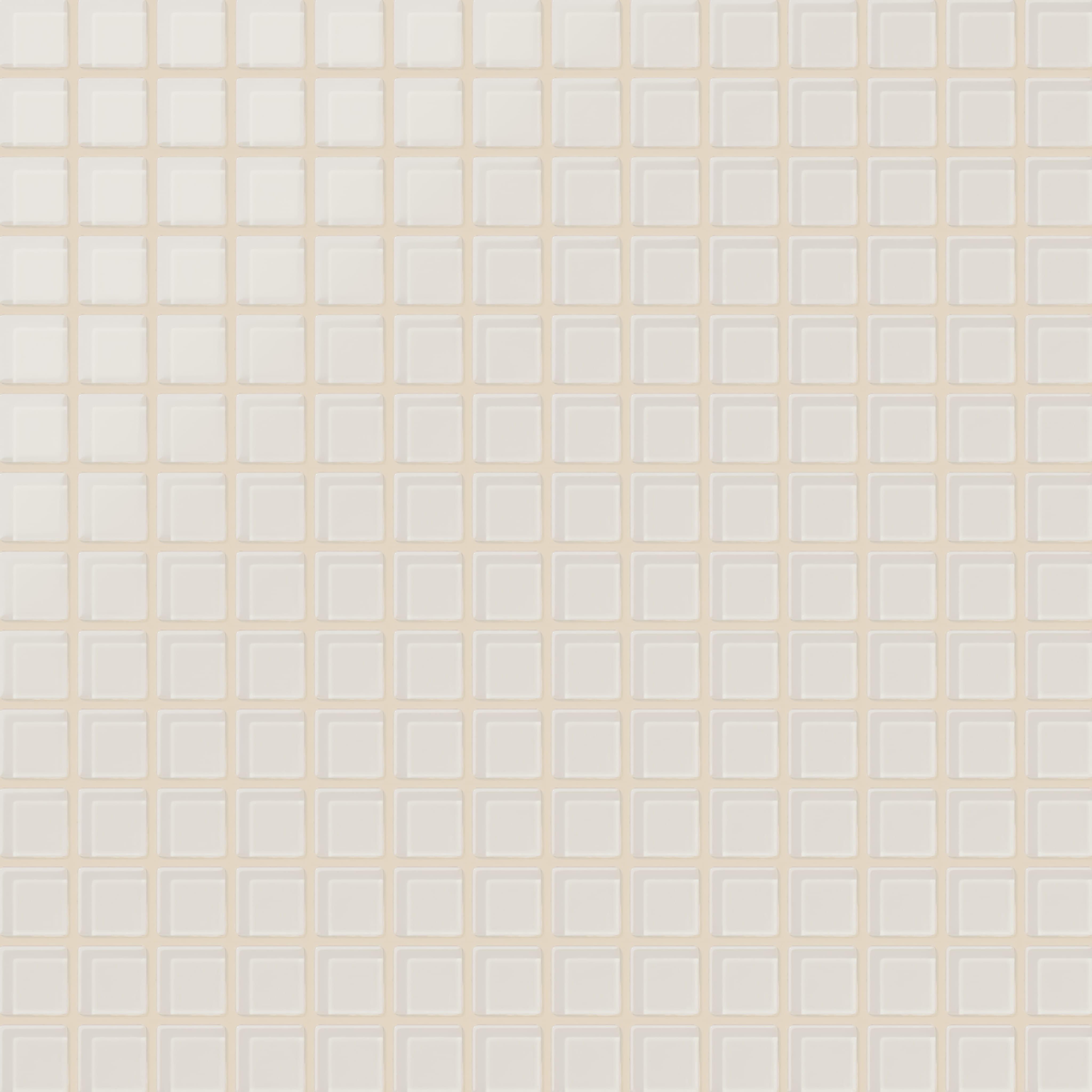 Factory Sale 1x1 Straight Set Sheeted Glass Mosaic Tile in Dove Matte