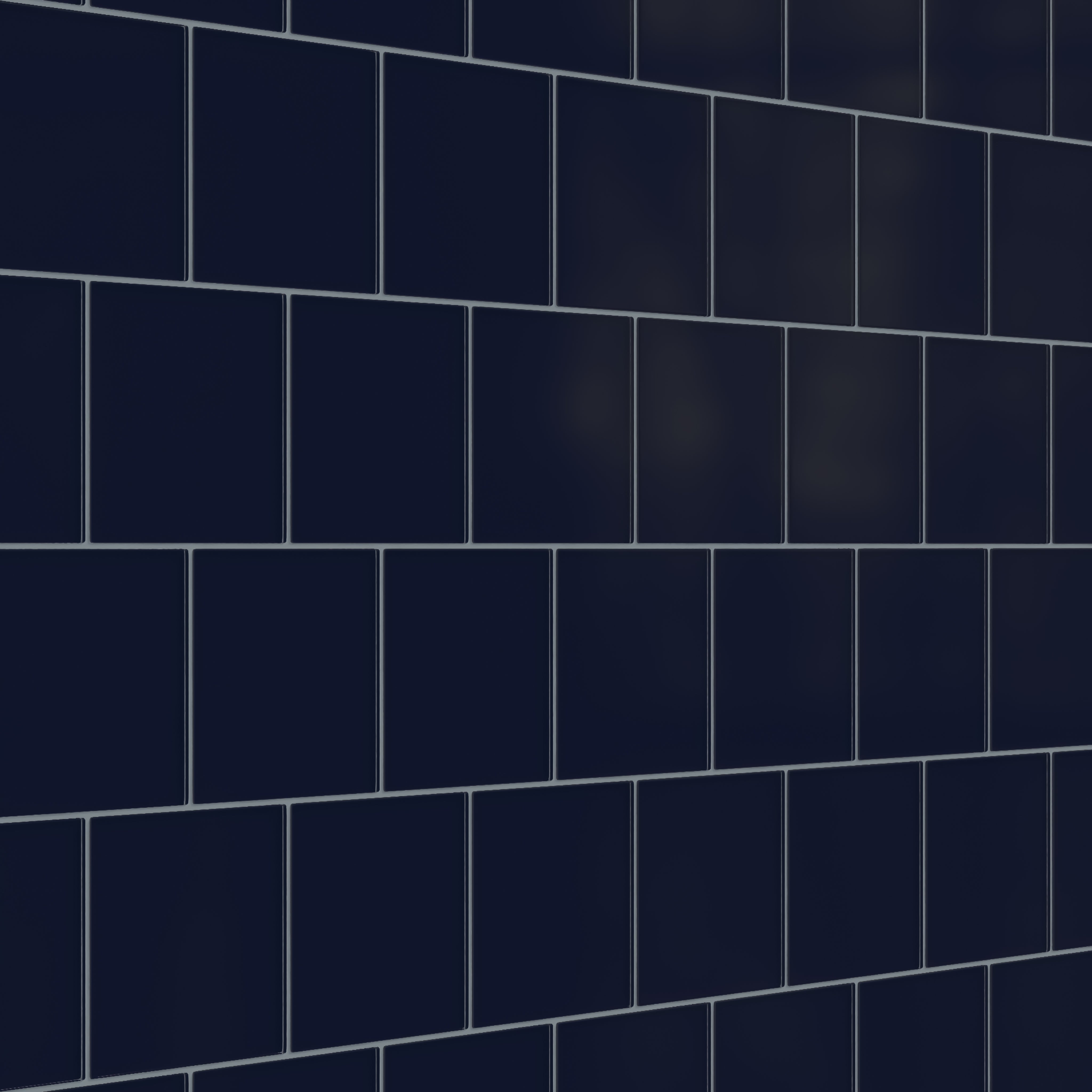 6x6 Glass Tile in Barn Swallow Matte