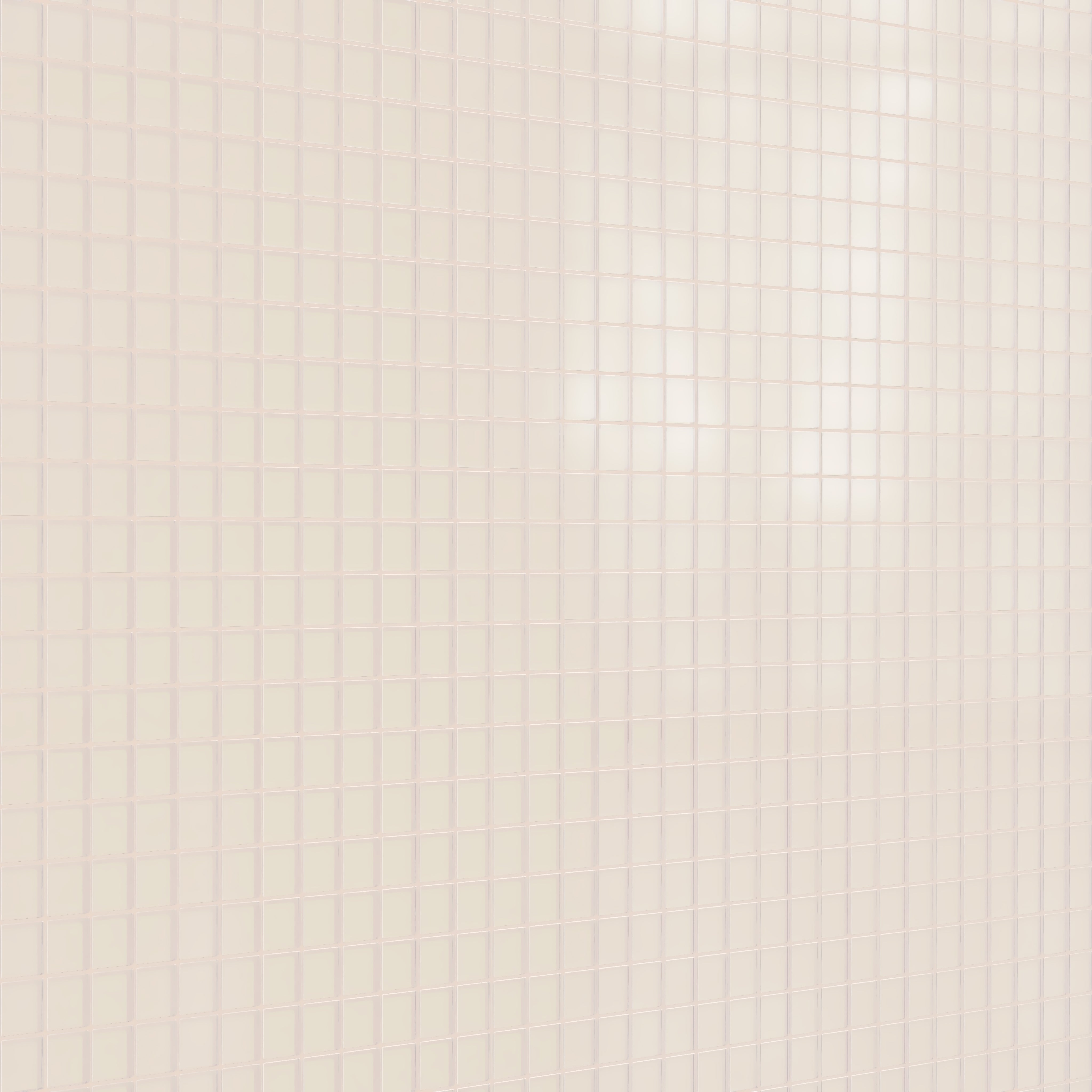 2x2 Straight Set Sheeted Glass Mosaic Tile in Sandpiper Matte