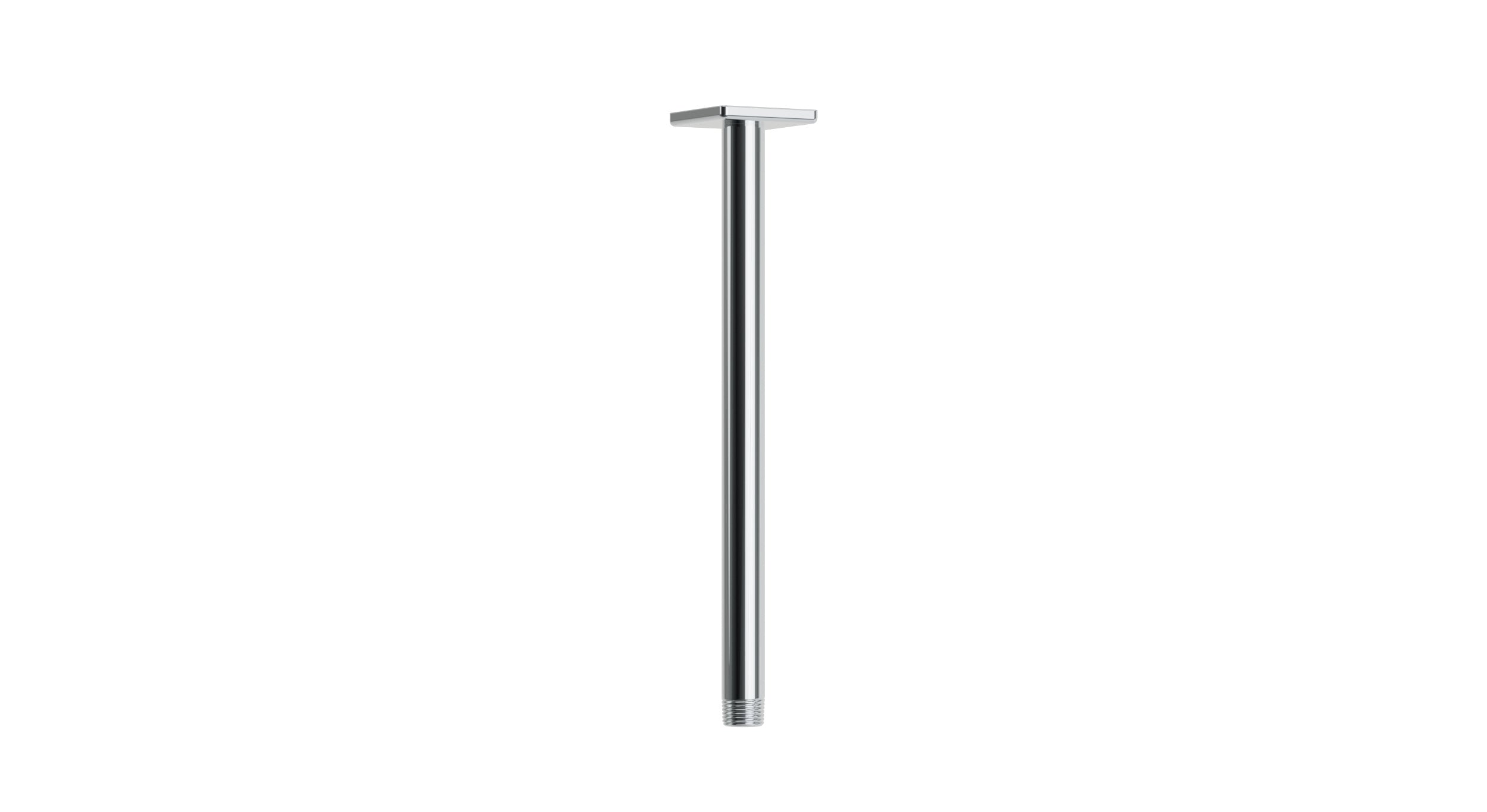 Flatiron 12" Straight Shower Arm with Flange