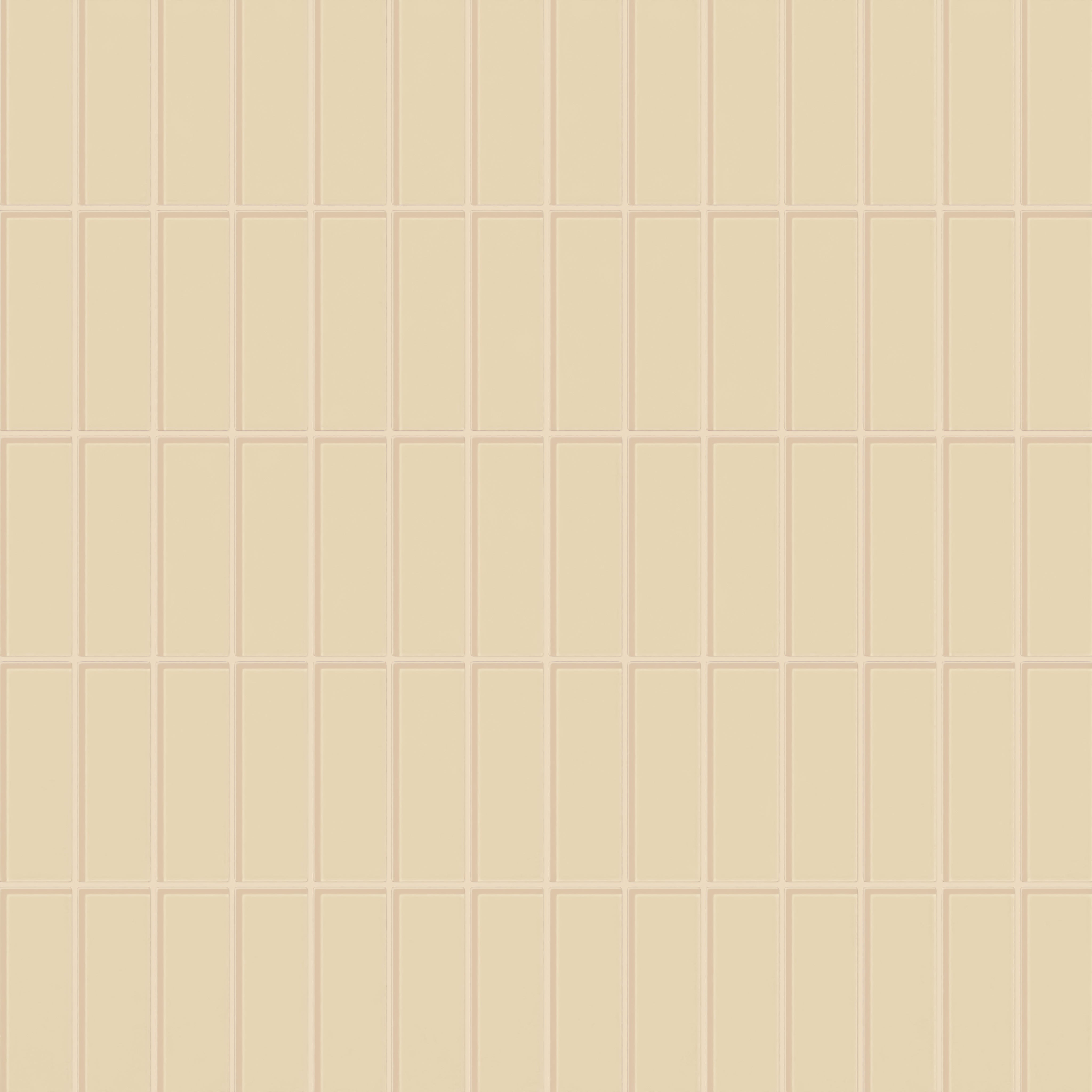 2x6 Glass Tile in Chickadee Gloss