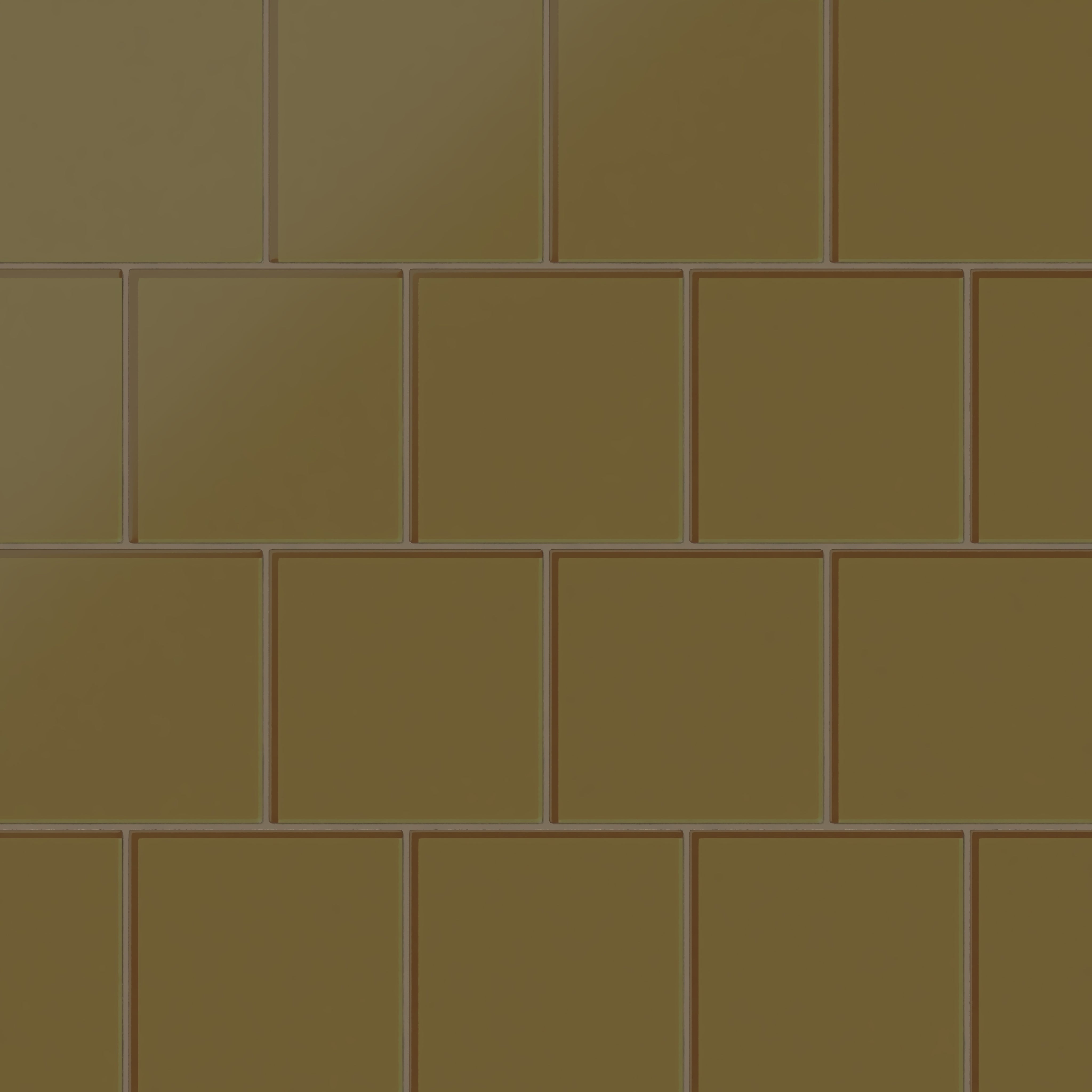 6x6 Glass Tile in Merlin Matte