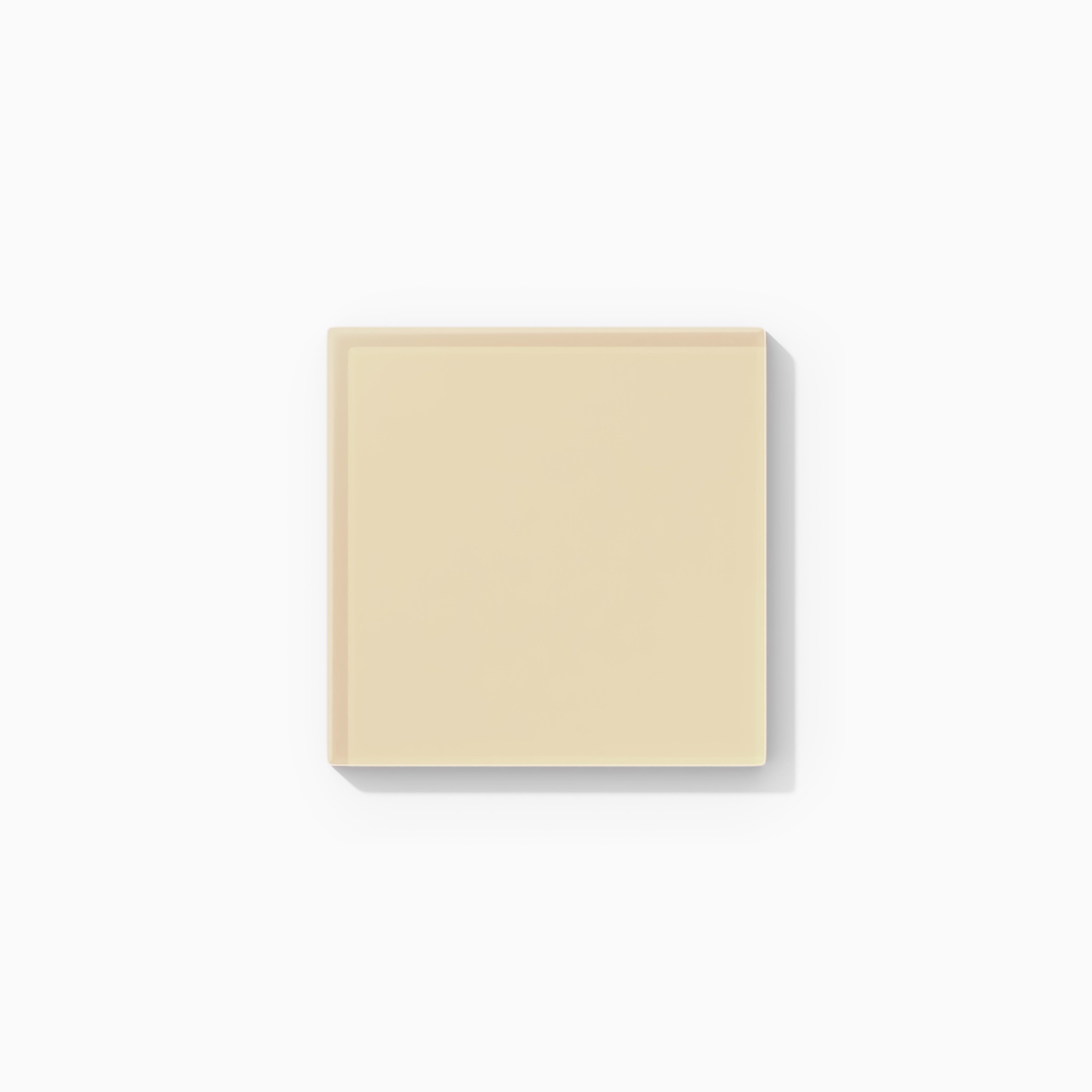 4x4 Glass Tile in Chickadee Matte