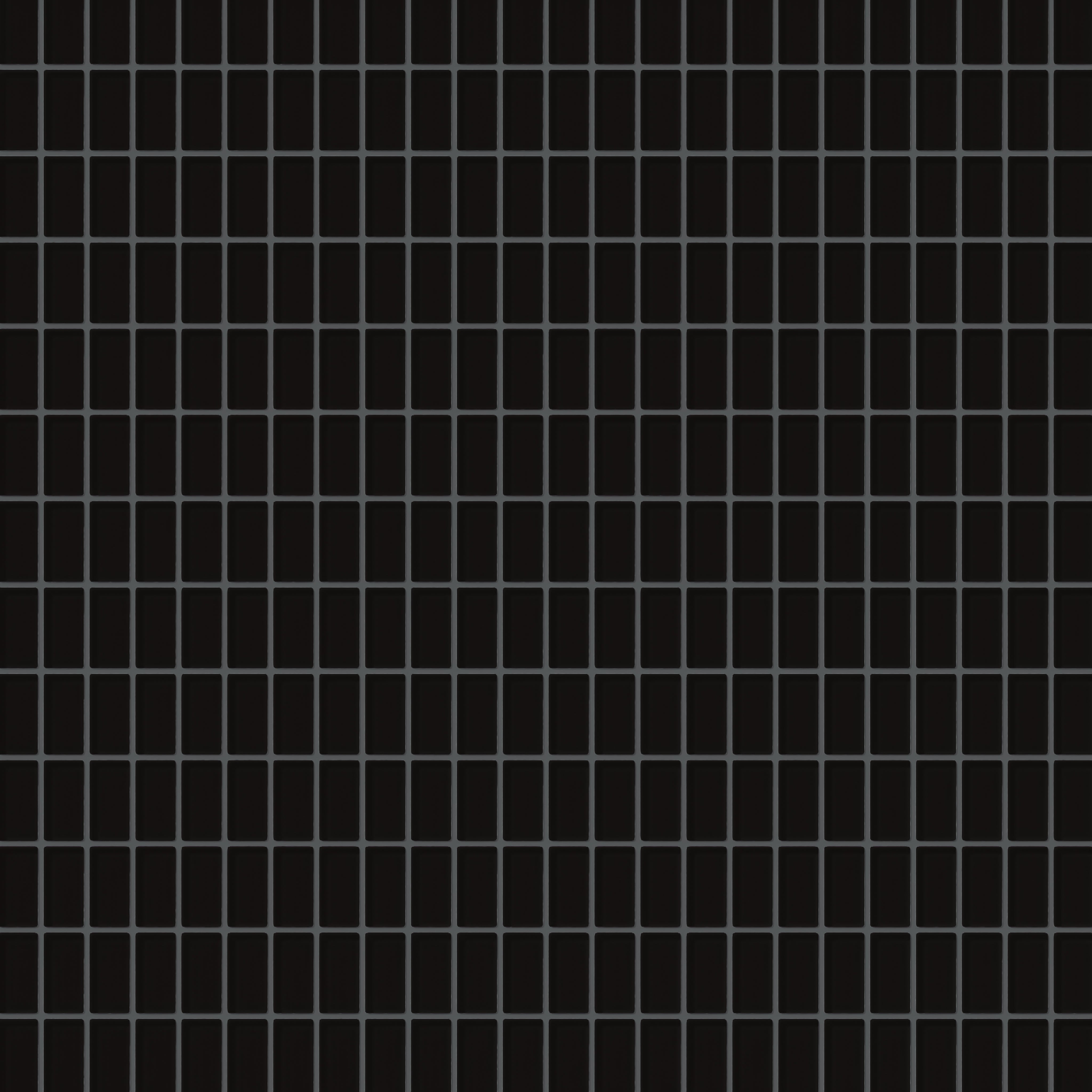 1x2 Straight Set Sheeted Glass Mosaic Tile in Condor Gloss