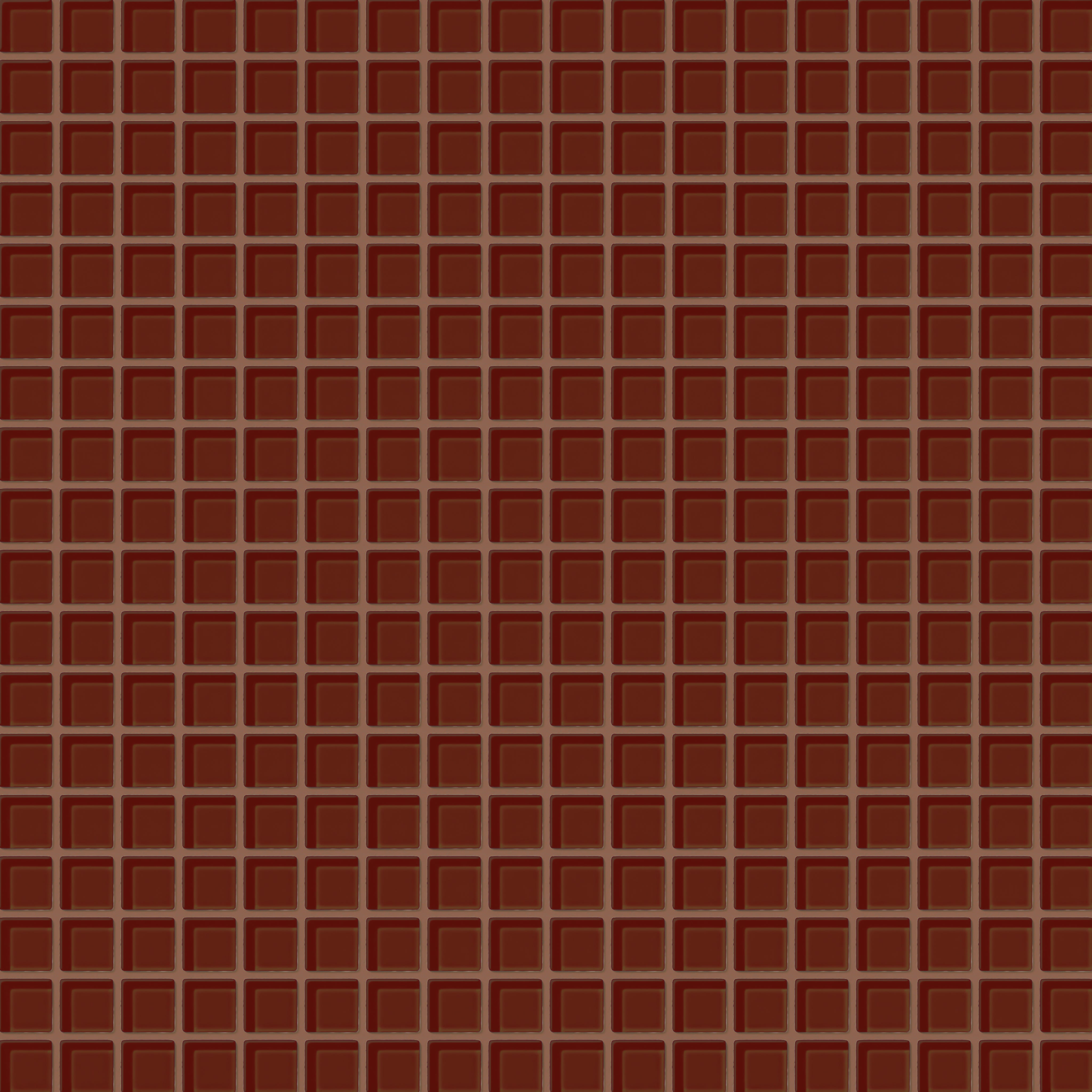 1x1 Straight Set Sheeted Glass Mosaic Tile in Pheasant Gloss