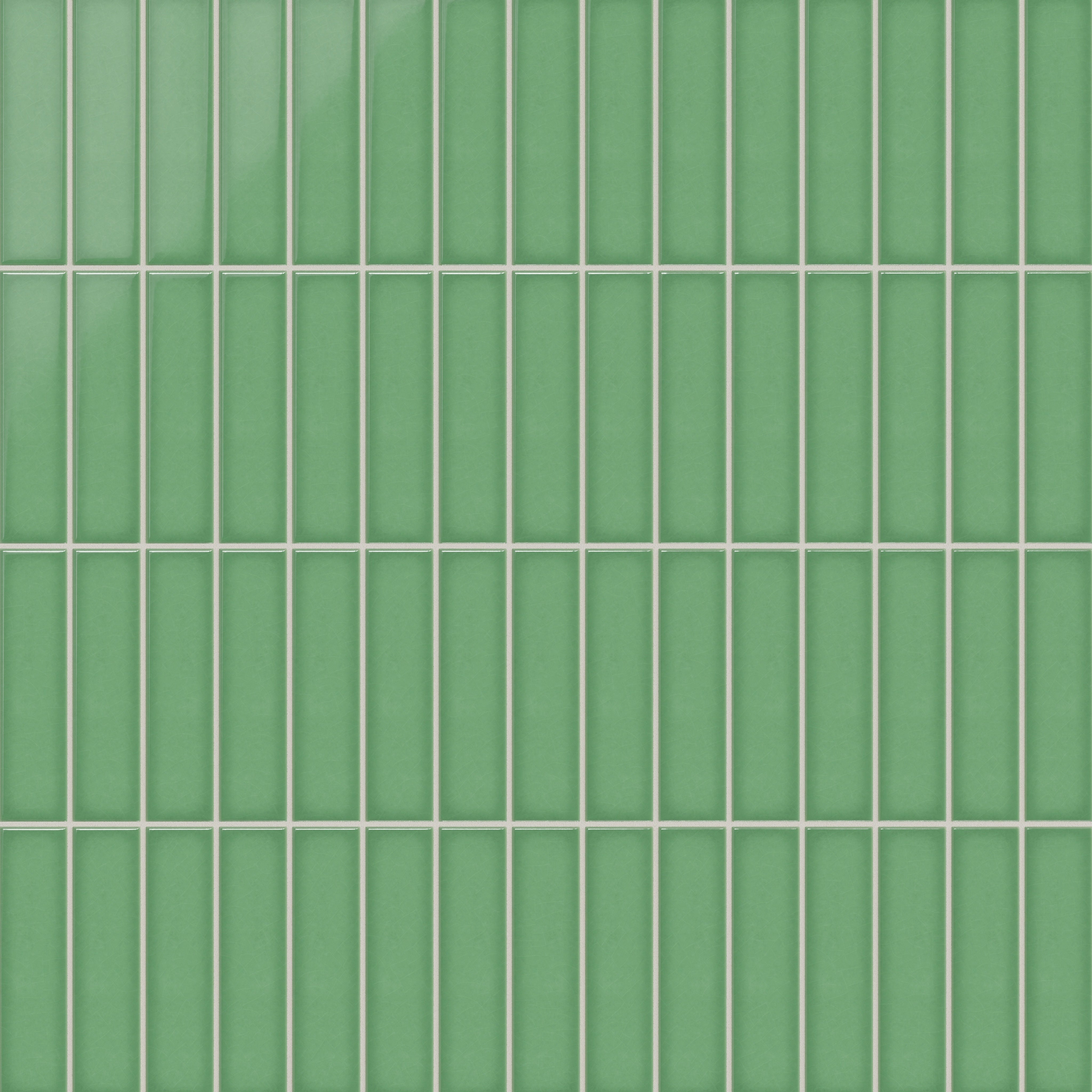 2x8 Original Ceramic Tile in Sea Green Gloss
