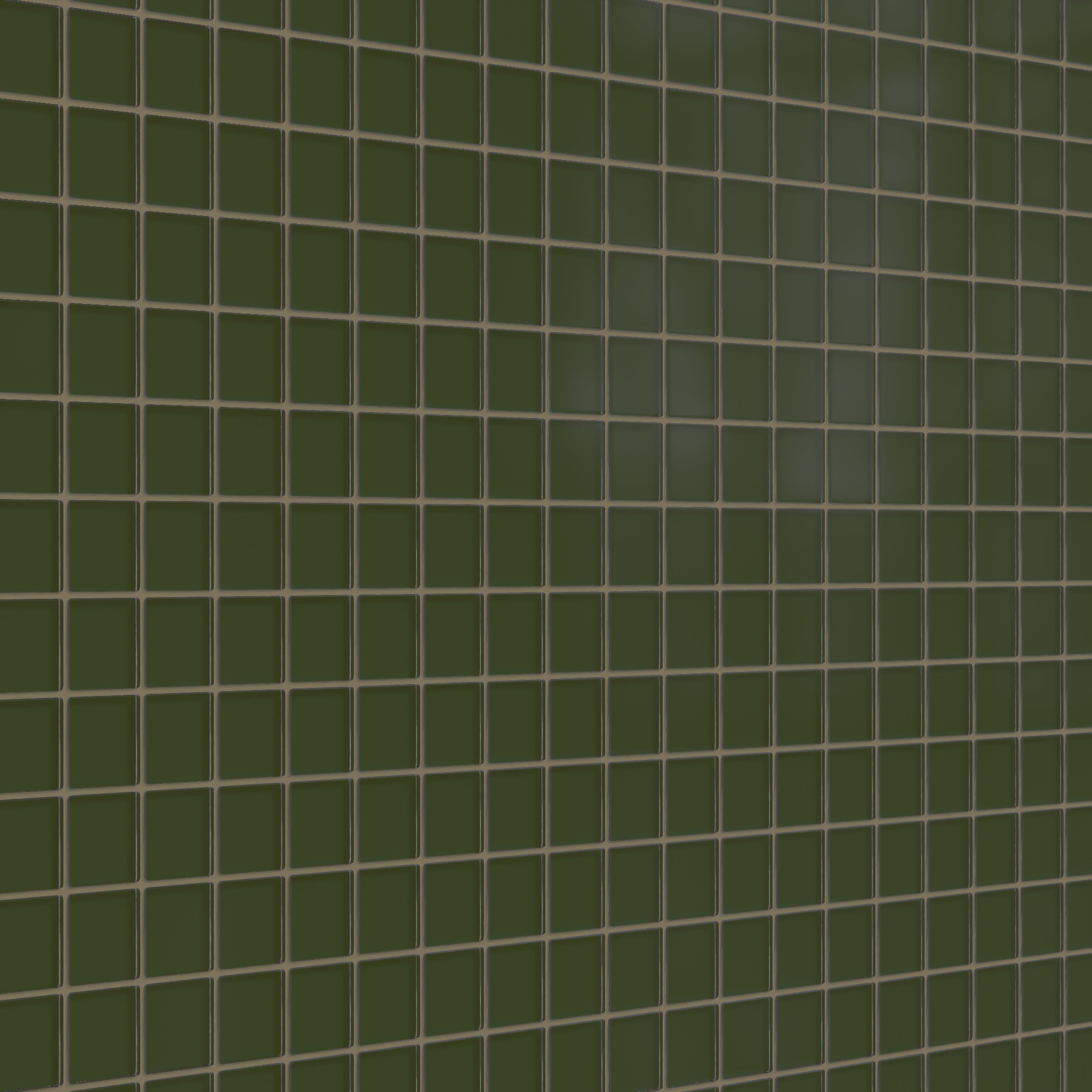 2x2 Straight Set Sheeted Glass Mosaic Tile in Starling Matte