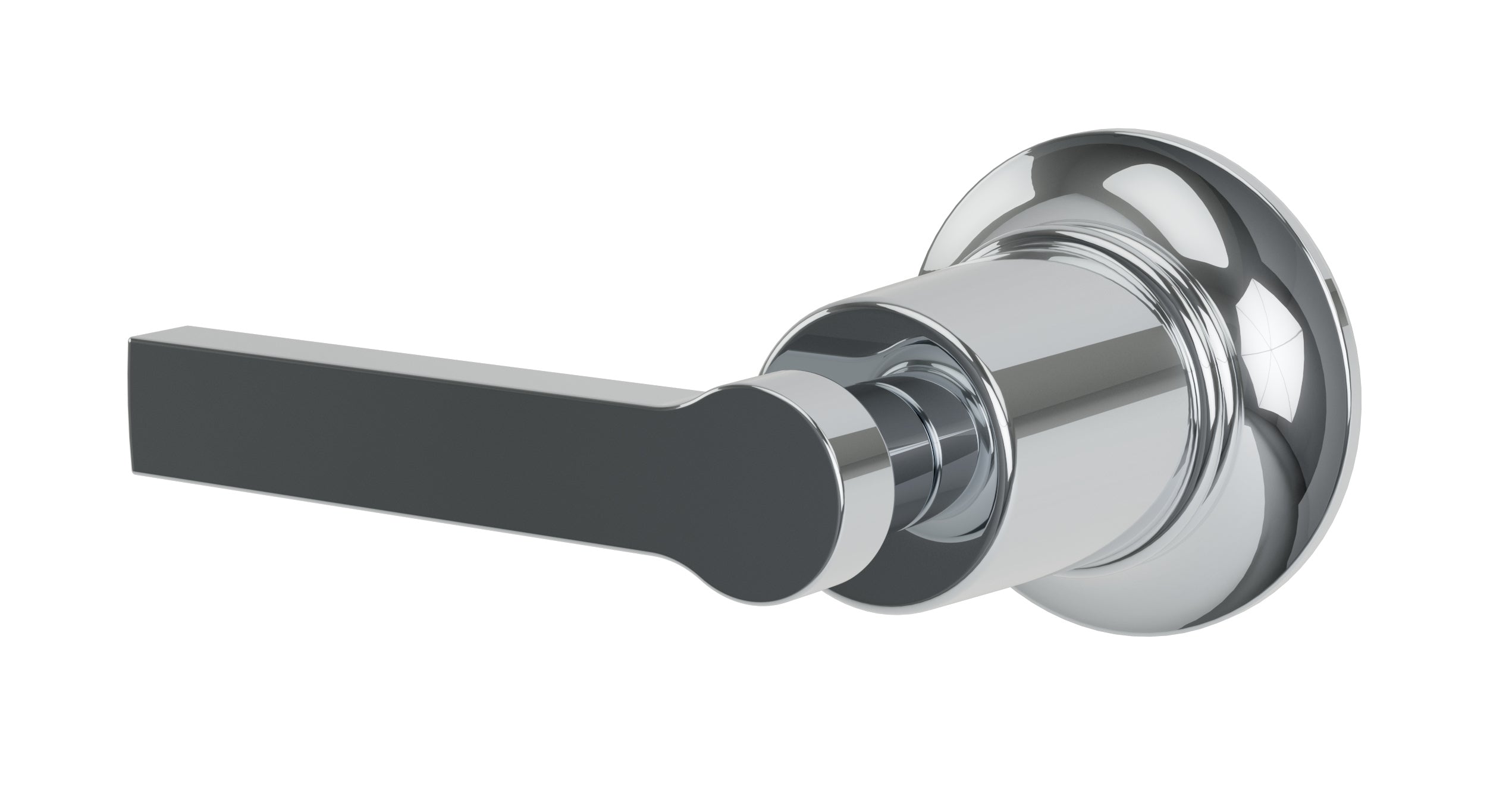 Emerson One Handle Wall Mount Diverter/Volume Control Shower Trim with Classic Lever Handle in Polished Chrome
