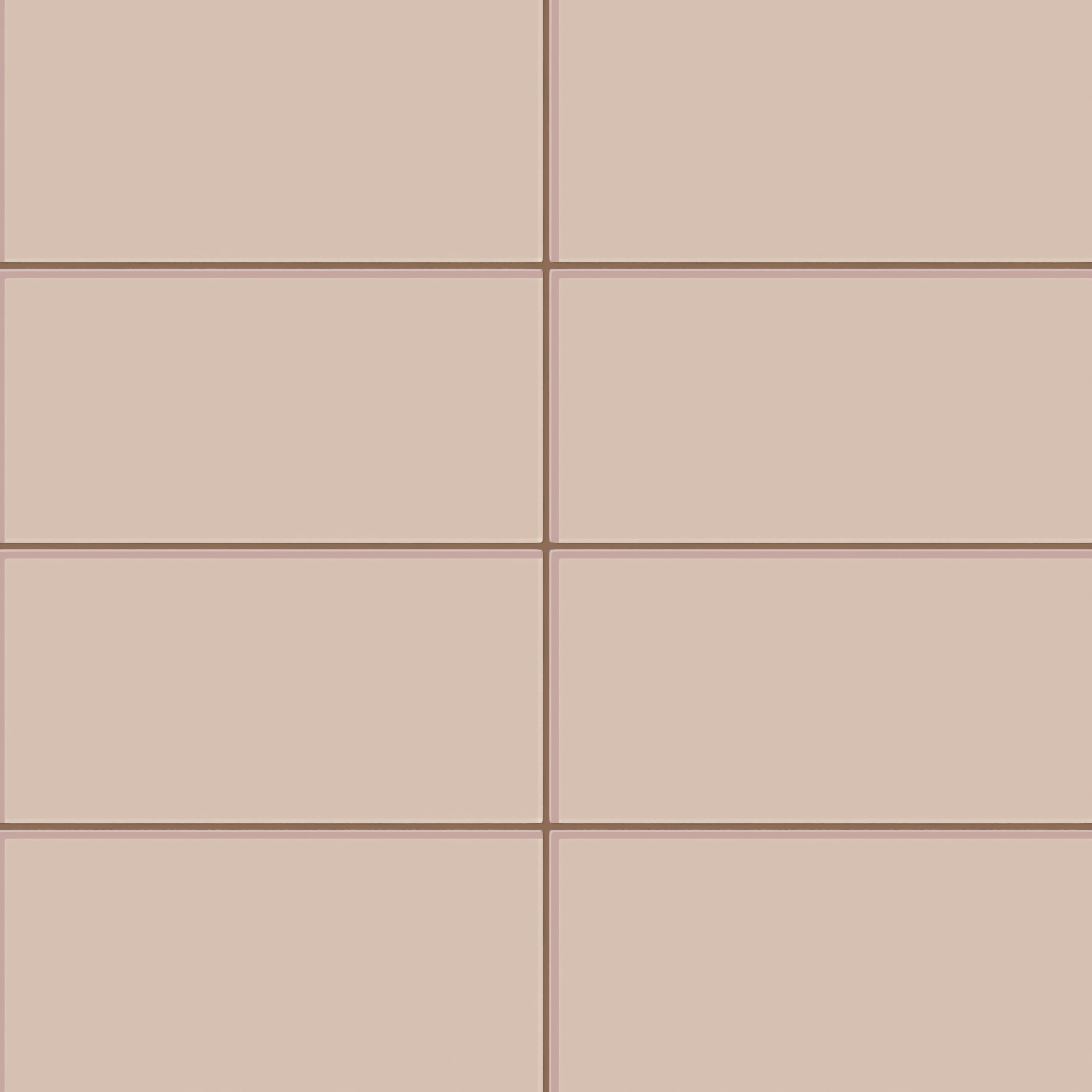 6x12 Glass Tile in Rosy Finch Gloss