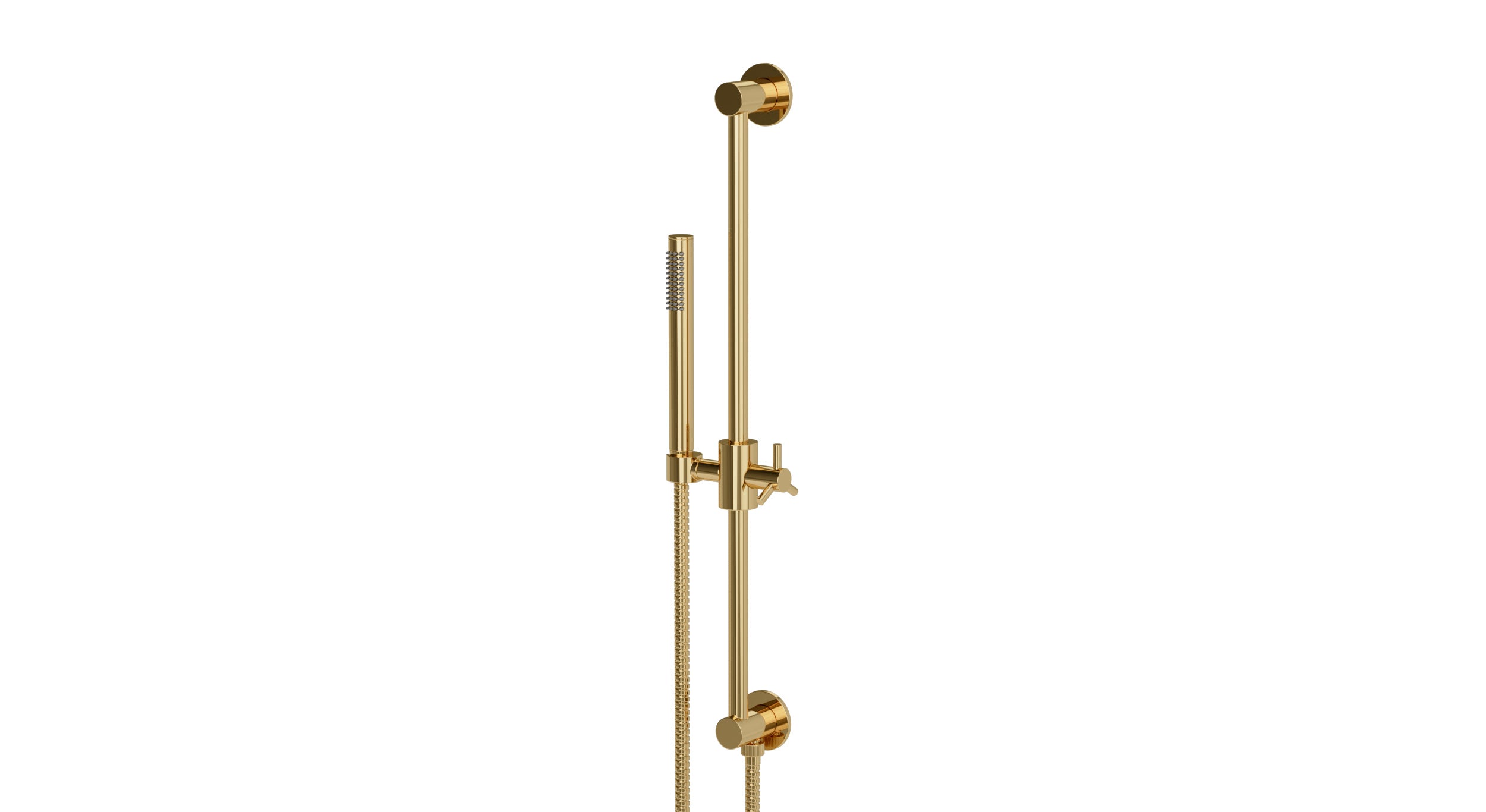 Contour & Foundry Wand Hand Shower in Polished Brass