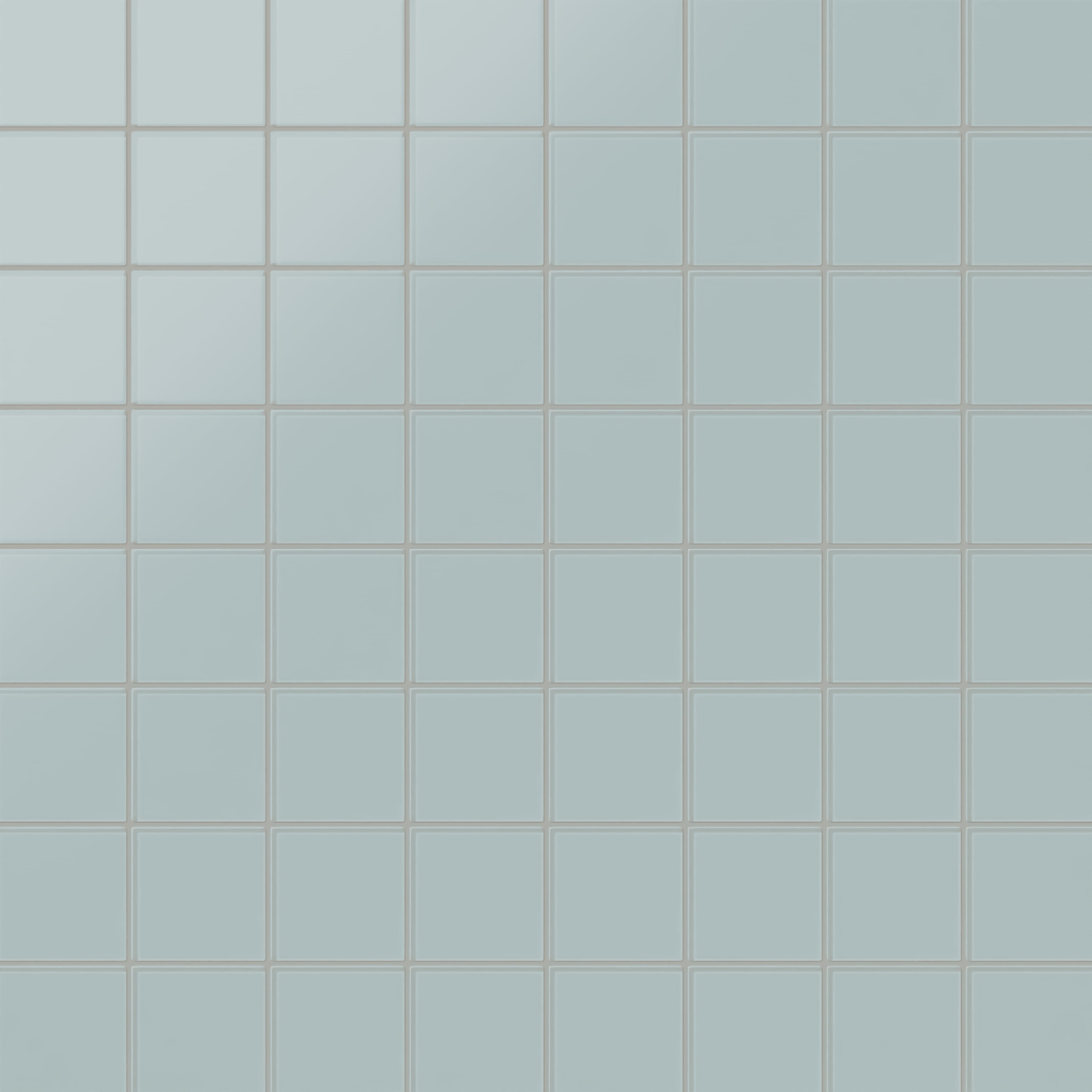 Quick Ship 4x4 Glass Tile in Great Blue Heron Matte