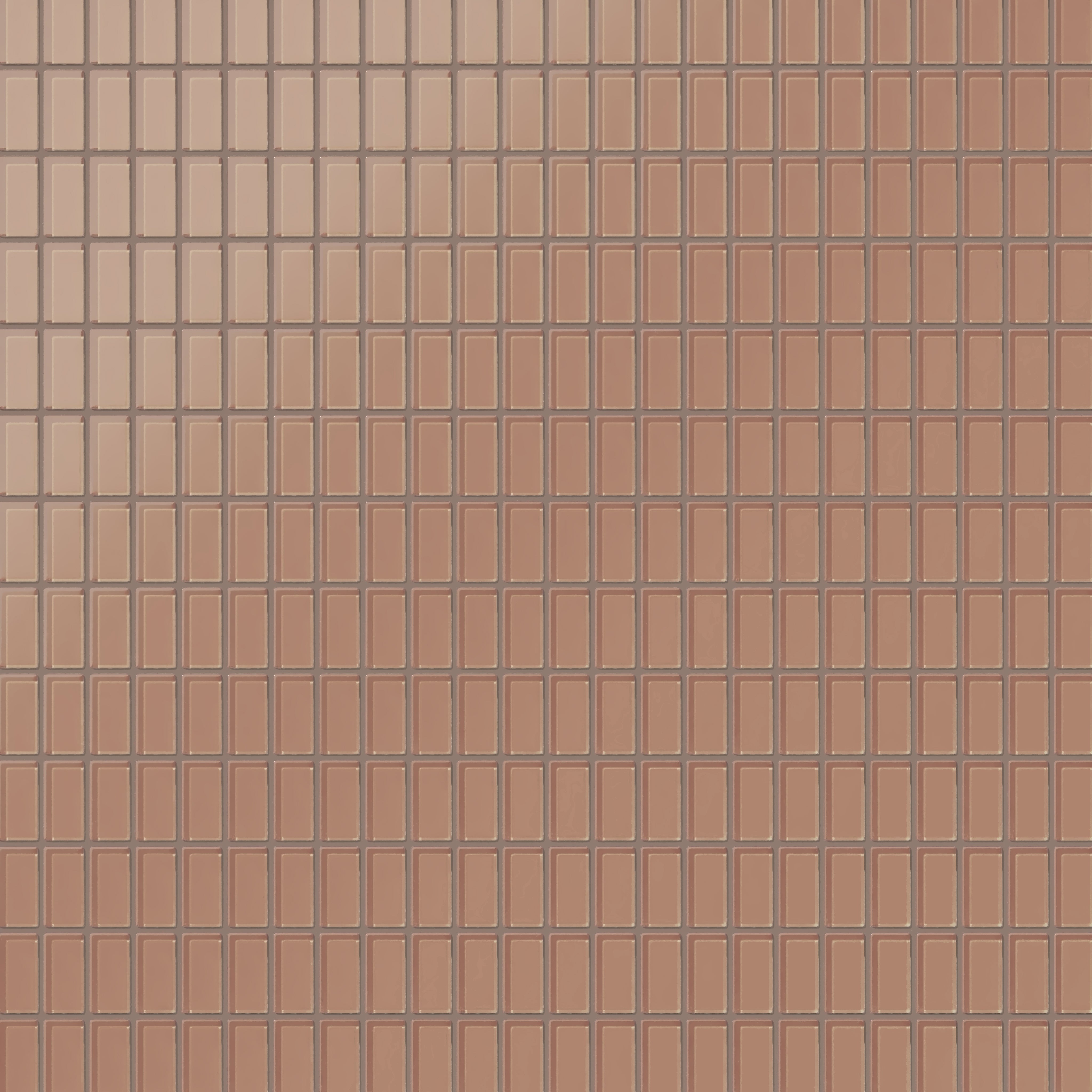 1x2 Straight Set Sheeted Glass Mosaic Tile in Sora Matte