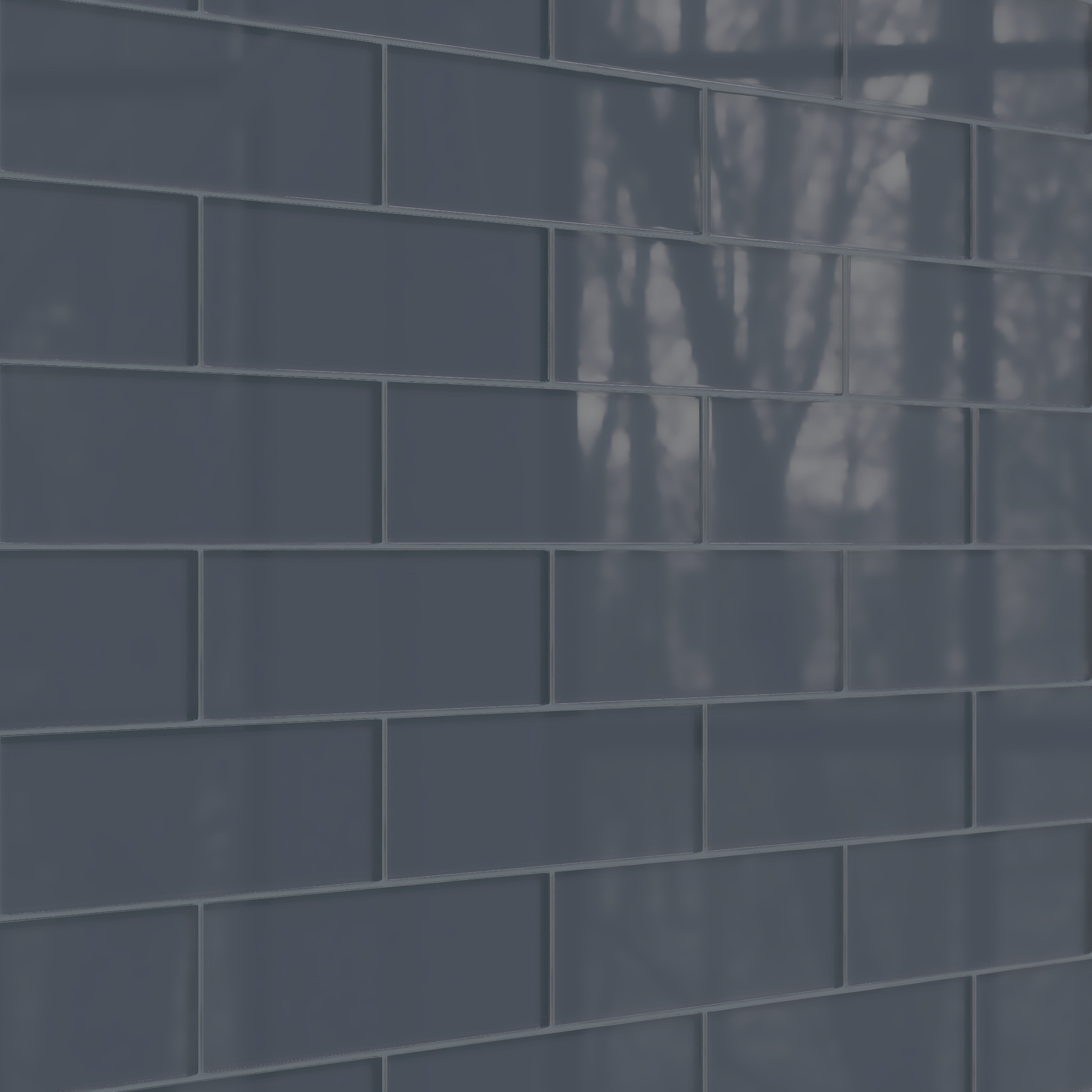 4x12 Glass Tile in Junco Gloss