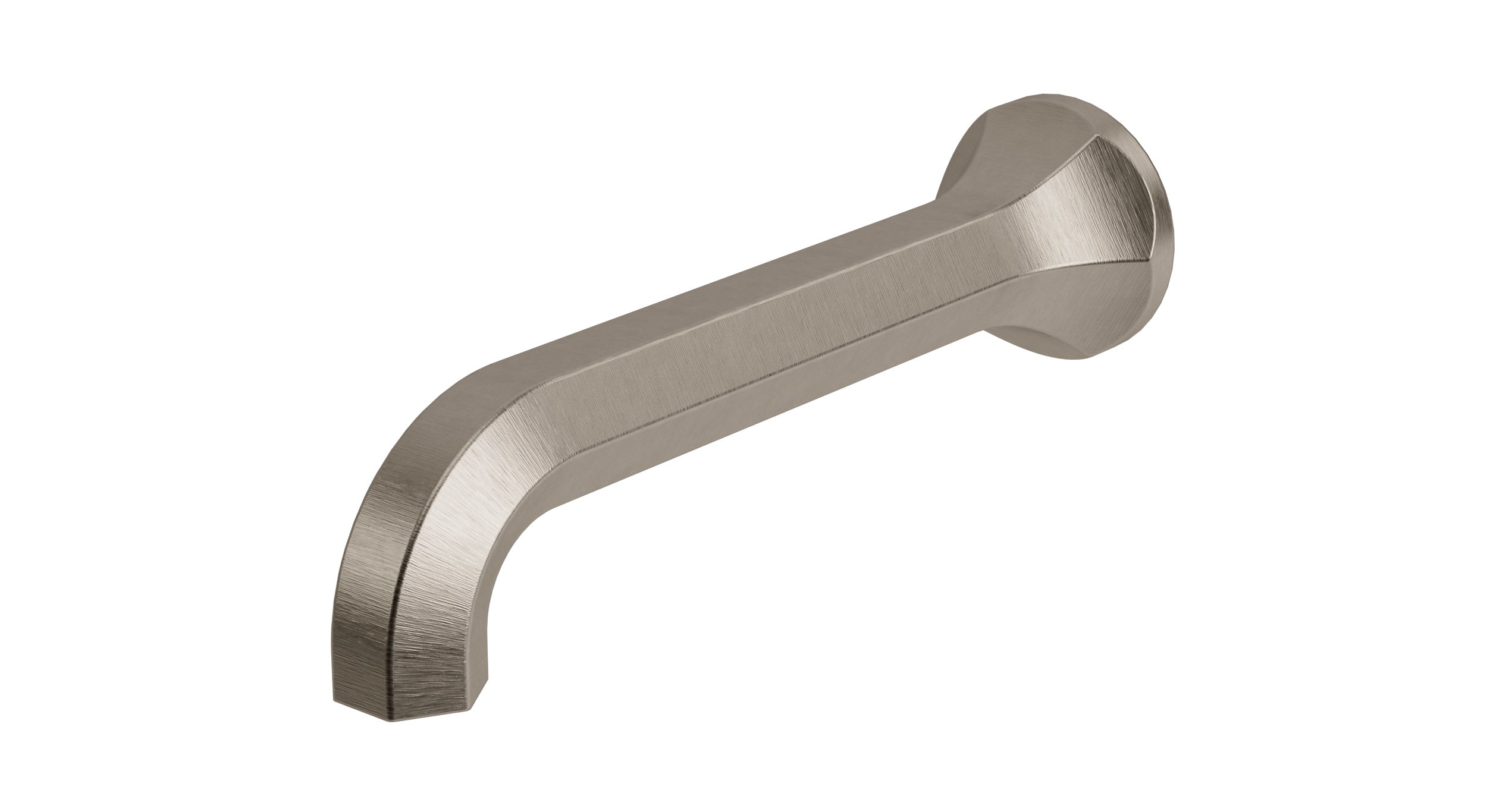 Emerson Wall Mount 8.25" Classic Spout in Antique Nickel