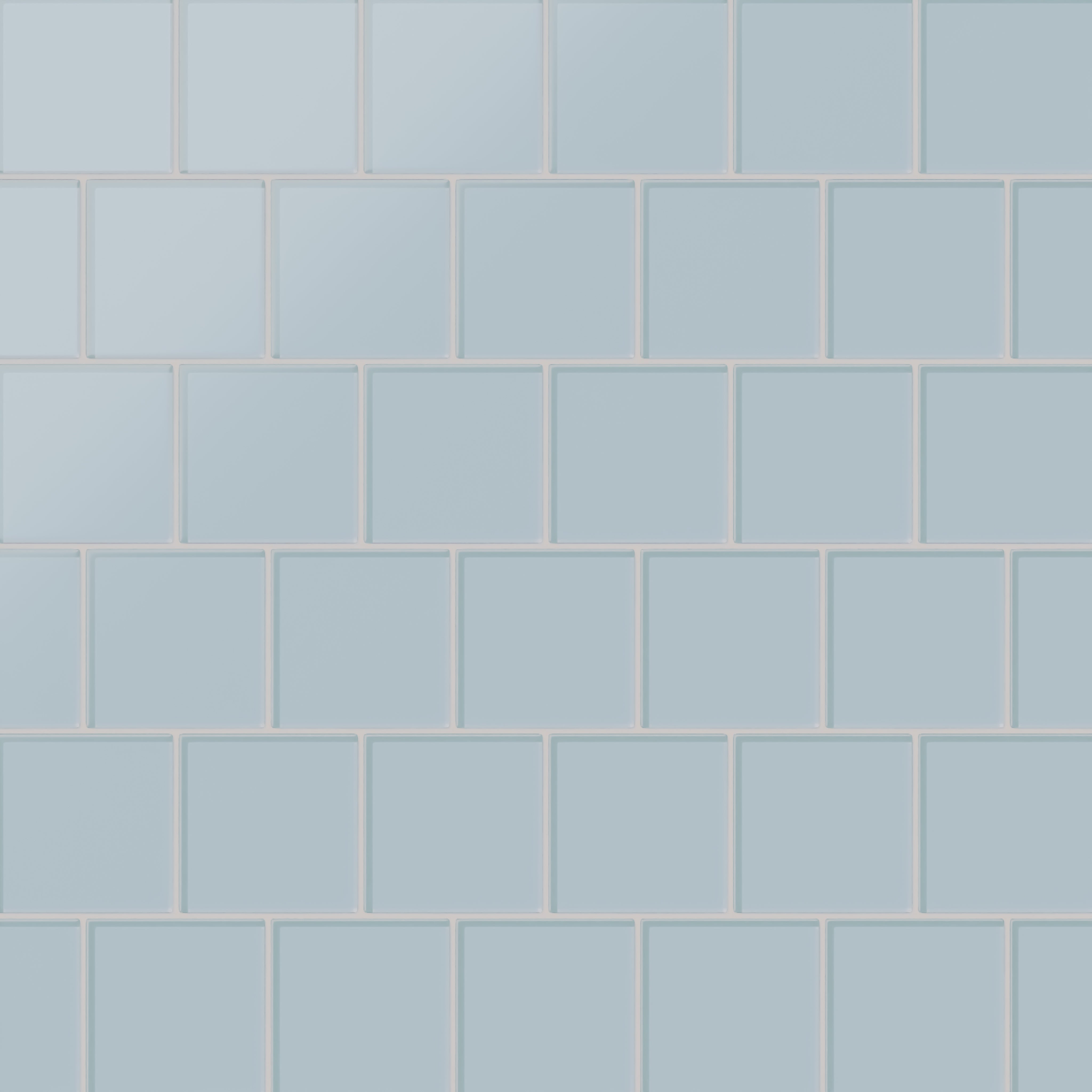 4x4 Glass Tile in Partridge Matte
