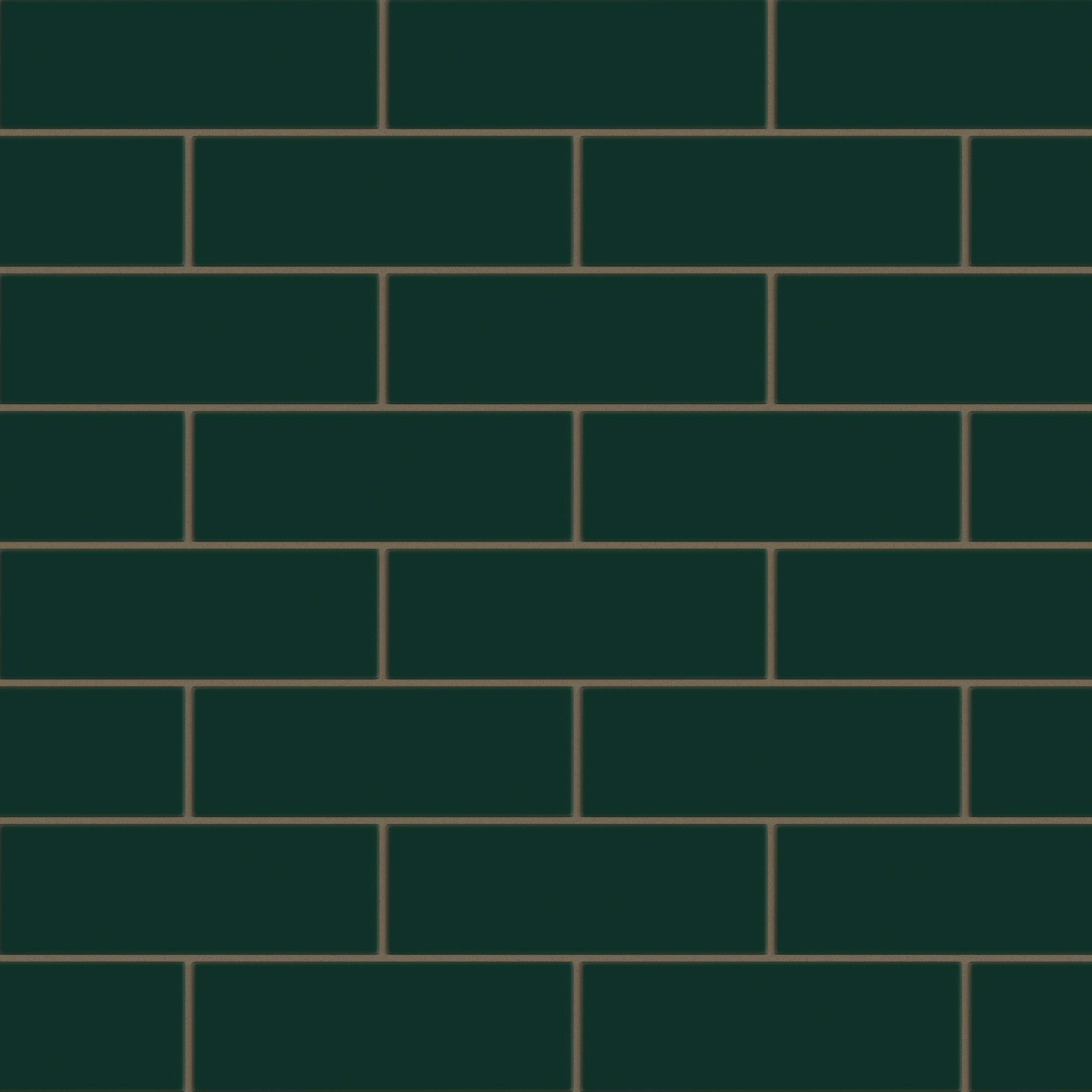 3x9 Original Ceramic Tile in Evergreen Matte