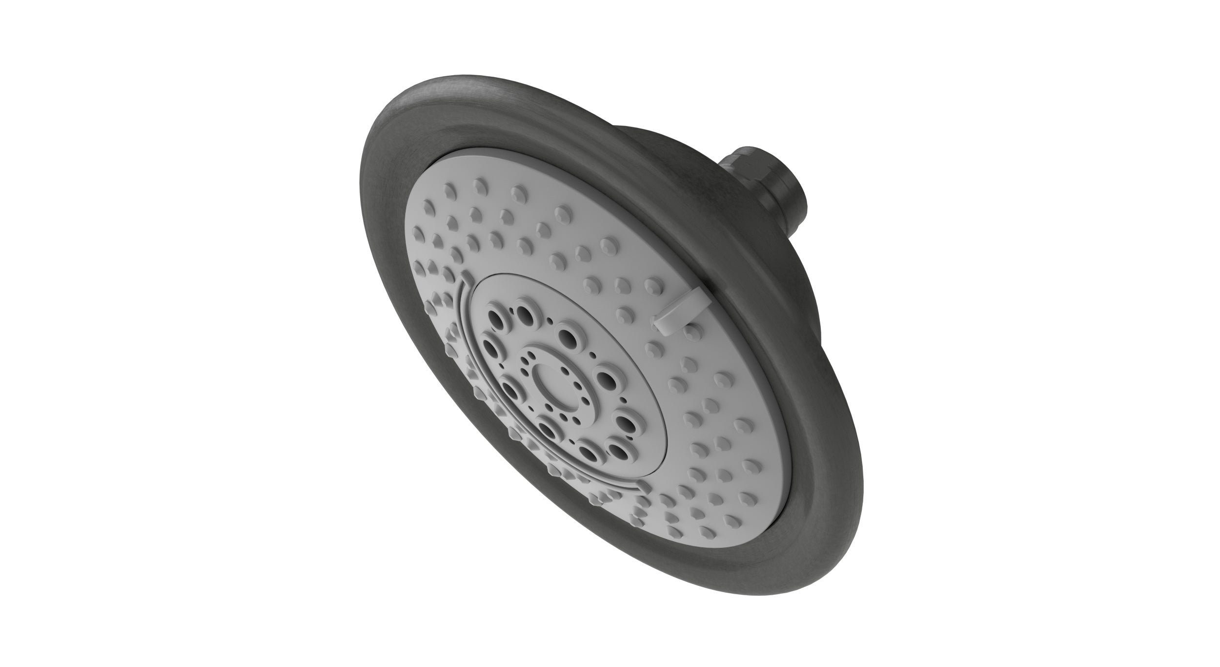 Shower Traditional Multi-Function Shower Head in Blackened Nickel