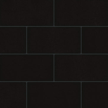 6x12 Original Ceramic Tile in Raven Matte