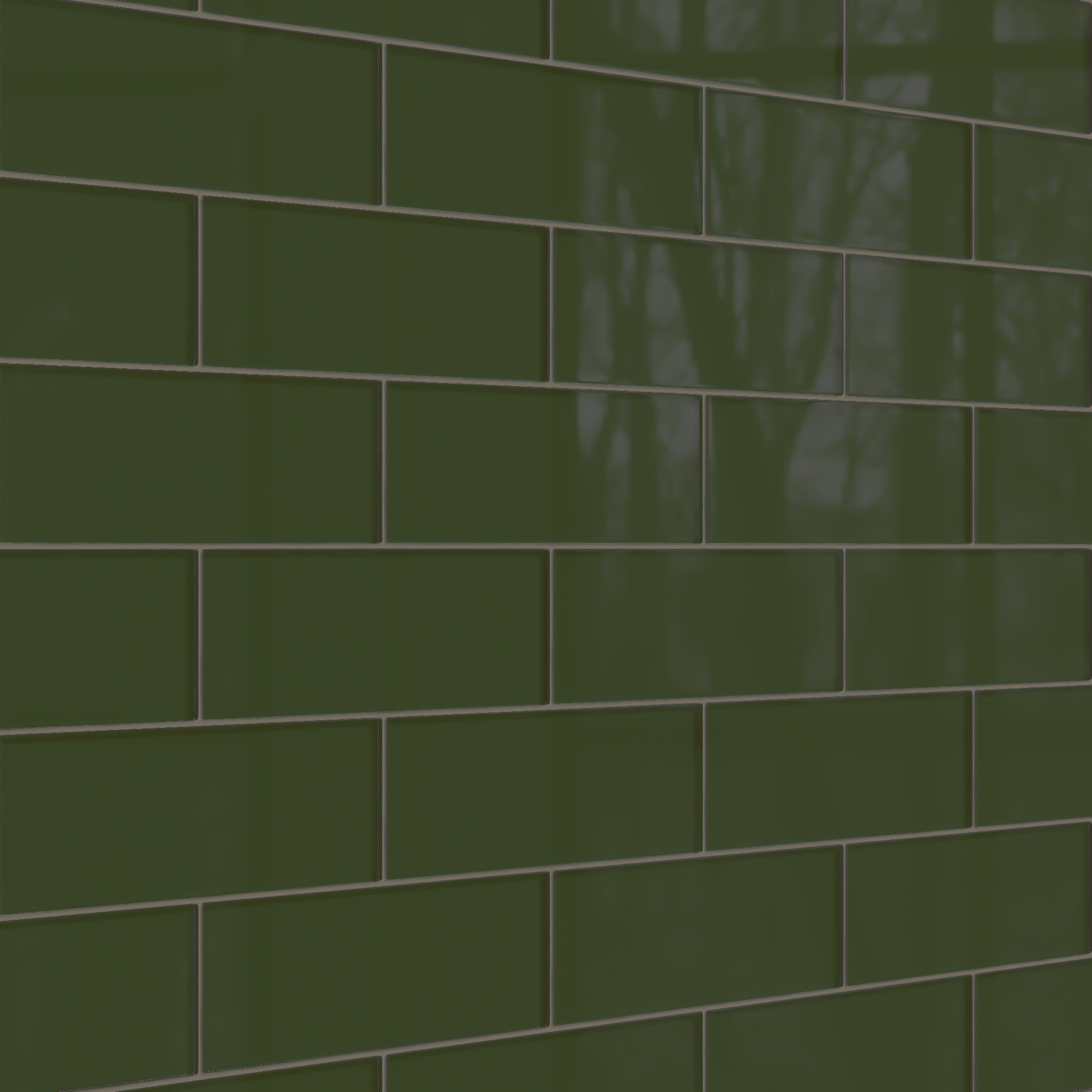 4x12 Glass Tile in Starling Gloss